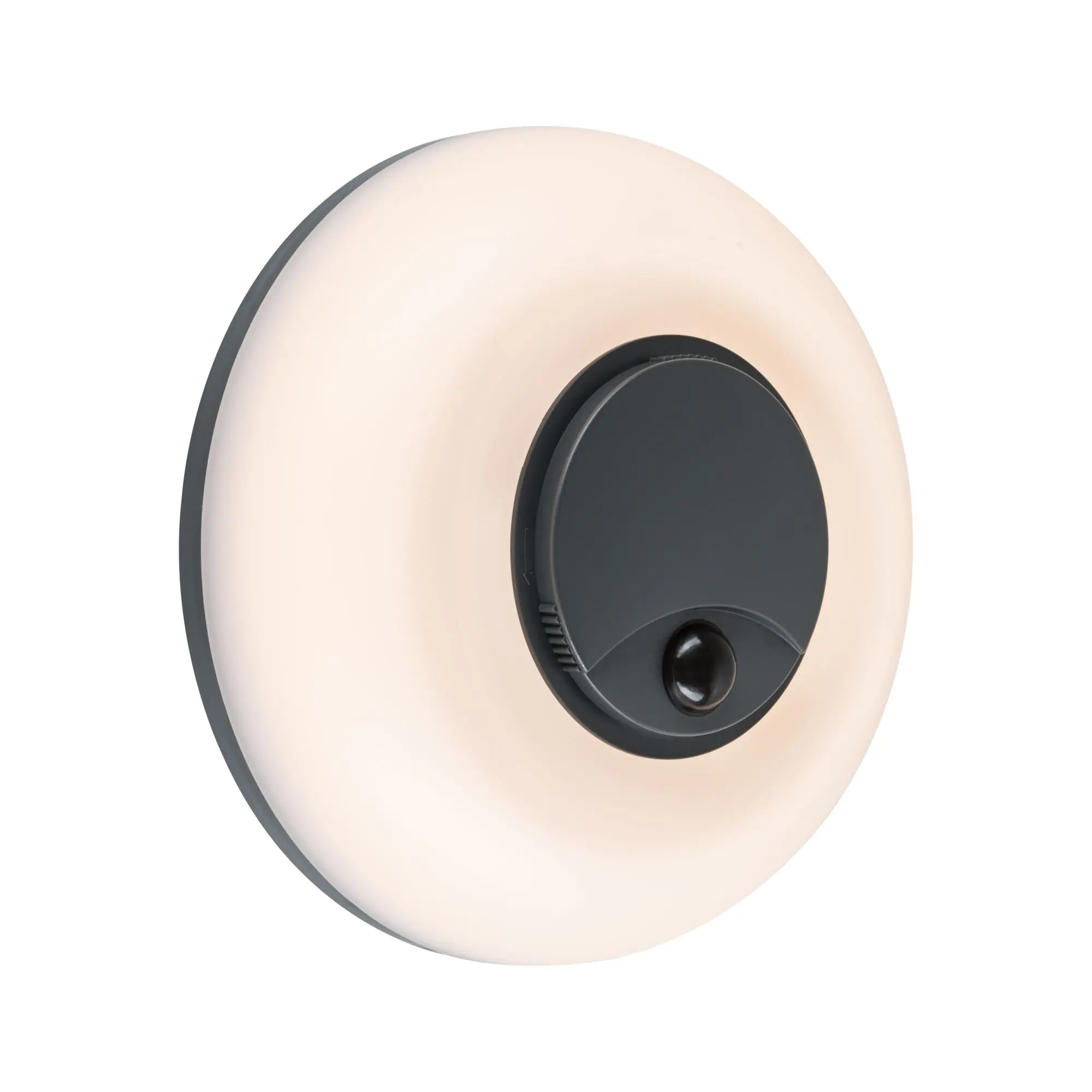 Paulmann LED-Außenleuchte Aureva Ø 22cm 20,5 W mit Bewegungsmelder anthrazit/weiß