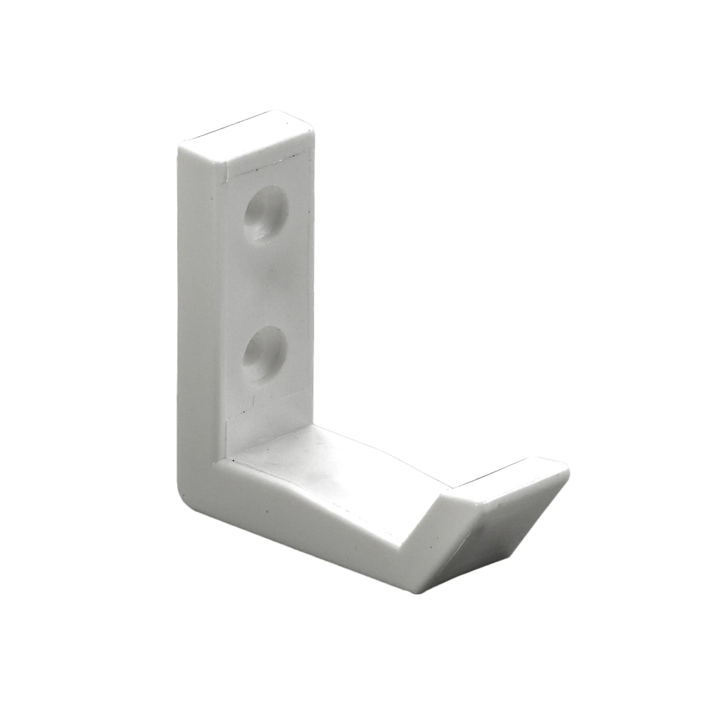 Hettich Mantelhaken 5,1 x 1,8 x 5,7 cm Kunststoff weiß - 1 Stück