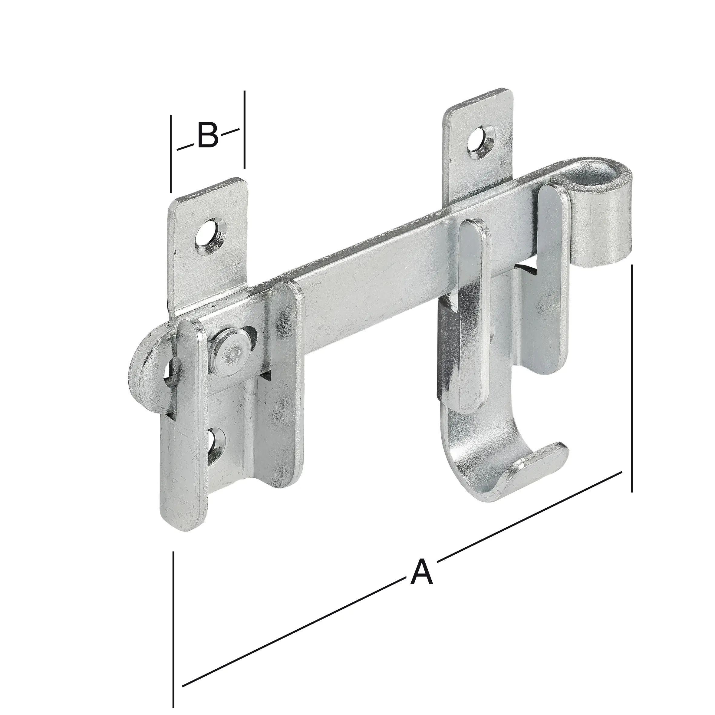 Vormann Schlagladenüberwürfe verzinkt 120 x 18 mm