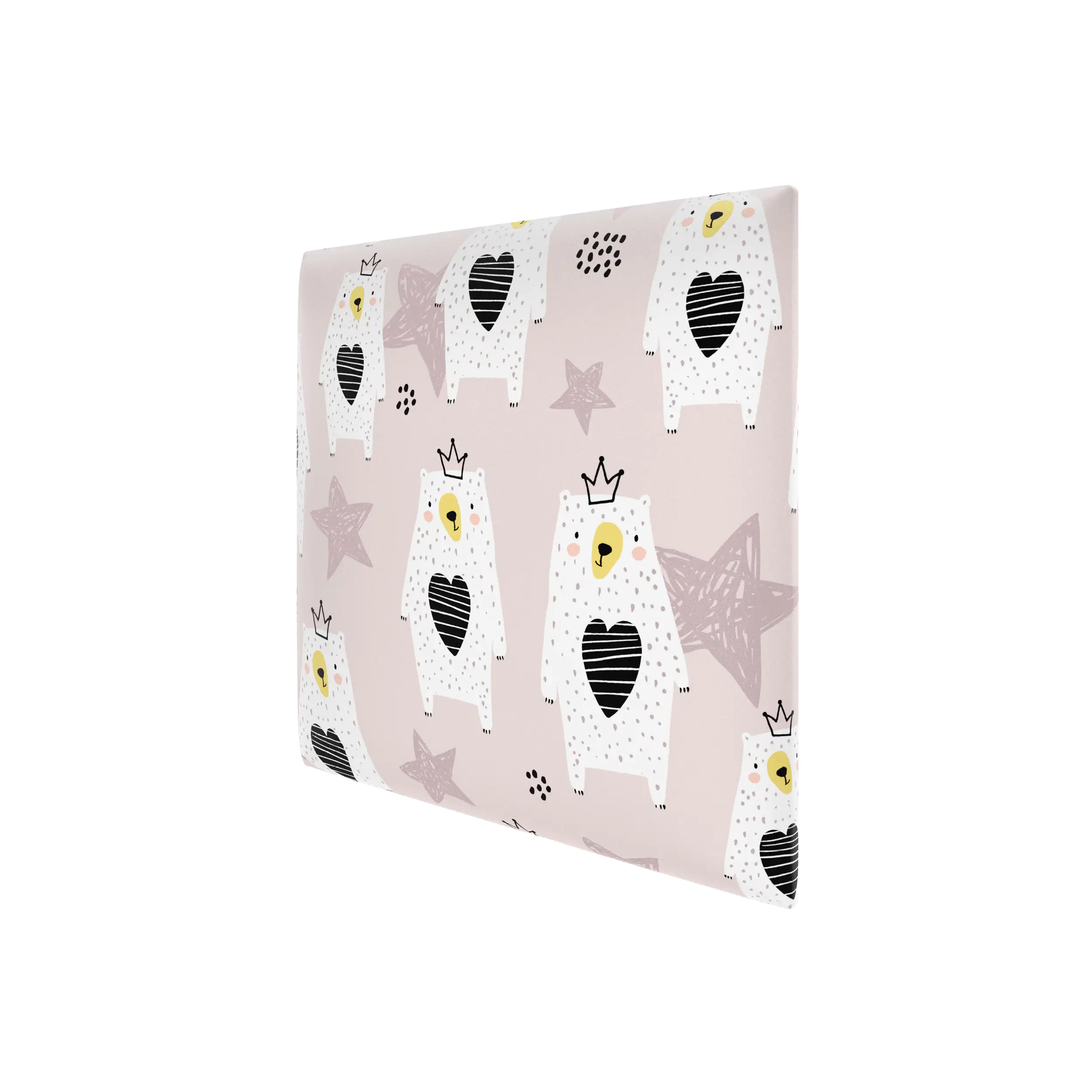 Stegu Wandpaneel Puffin Print Kids 30 x 30 cm Teddy