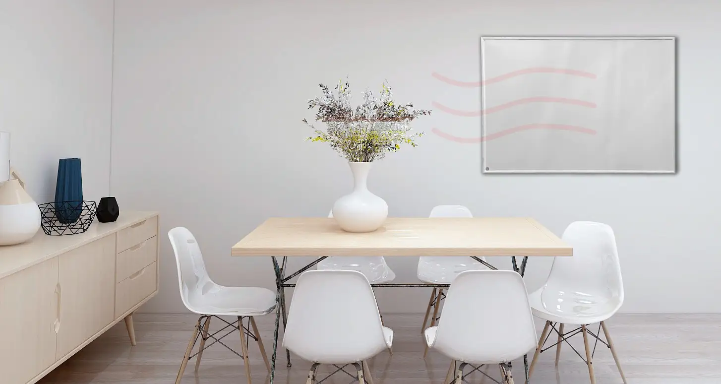 Bella Jolly Infrarotheizkörper ICP909 60x90 cm 600 Watt, weiß