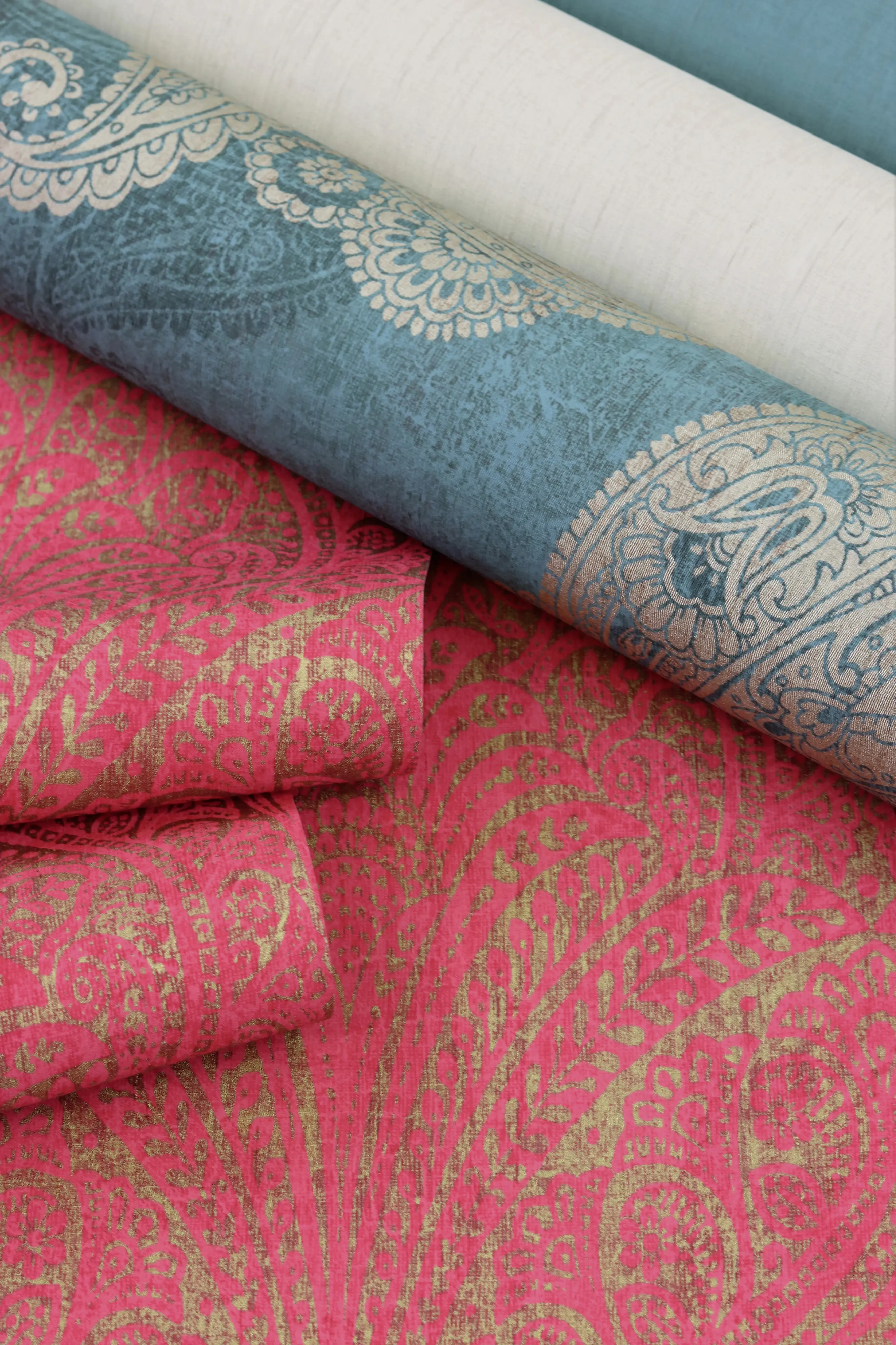 Rasch Vliestapete 746365 Pink-Dunkelpink Muster & Motive 10,05 m x 0,53 m