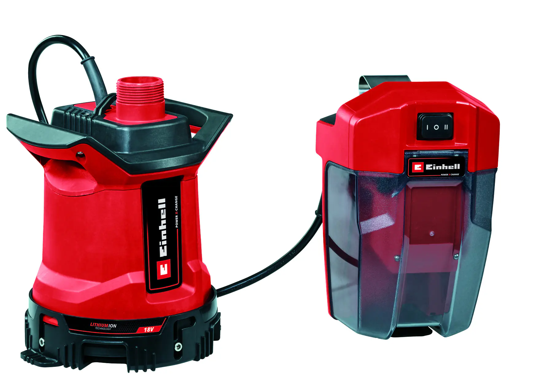 Einhell Akku Schmutzwasserpumpe GE-DP 18/25 LL Li-Solo 7000 l/h
