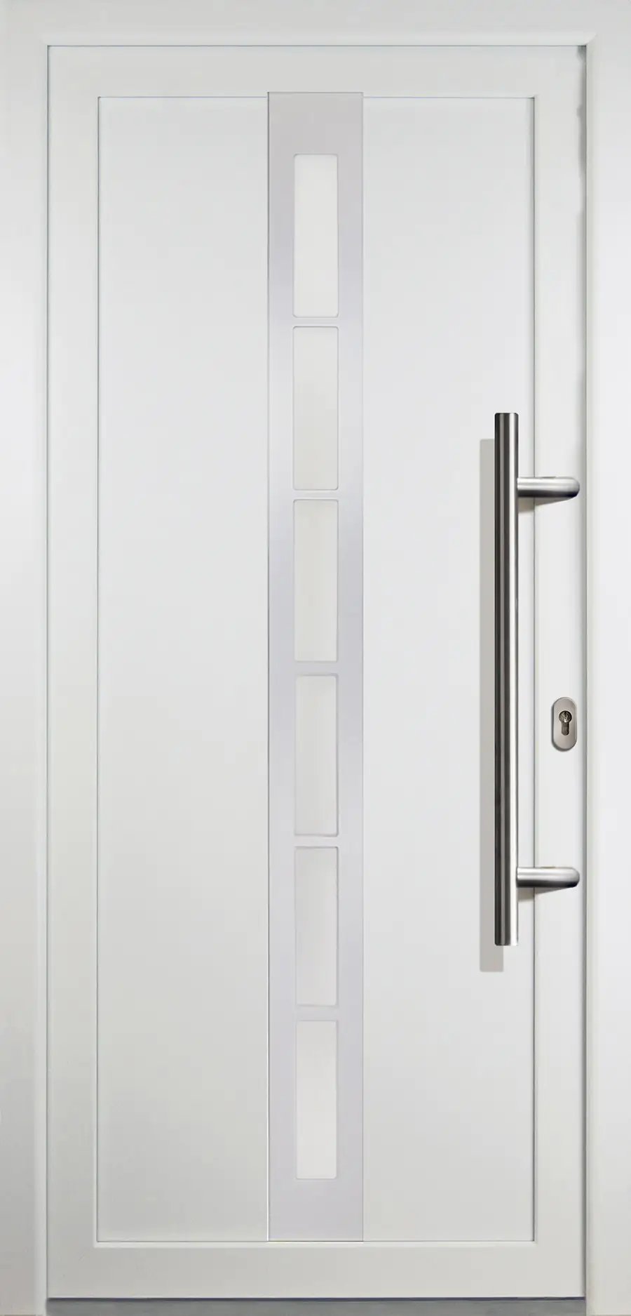 Meeth Haustür Signum PVC Modell 38 88 x 200 cm, DIN rechts, weiß