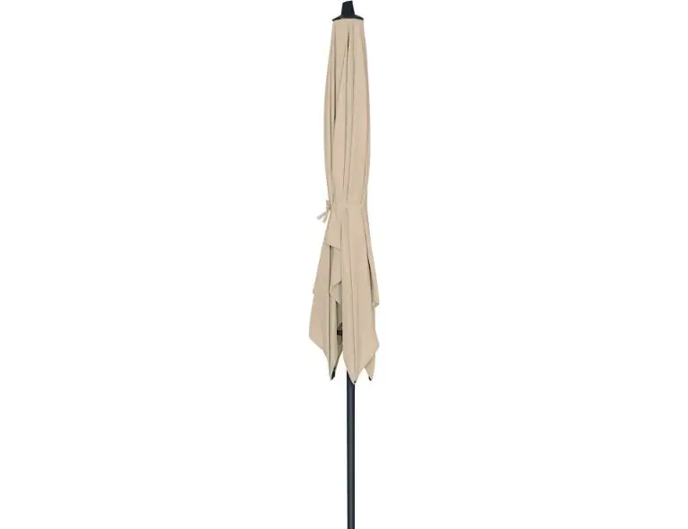 Siena Garden Mittelstockschirm Avio natur 250 x 200 cm