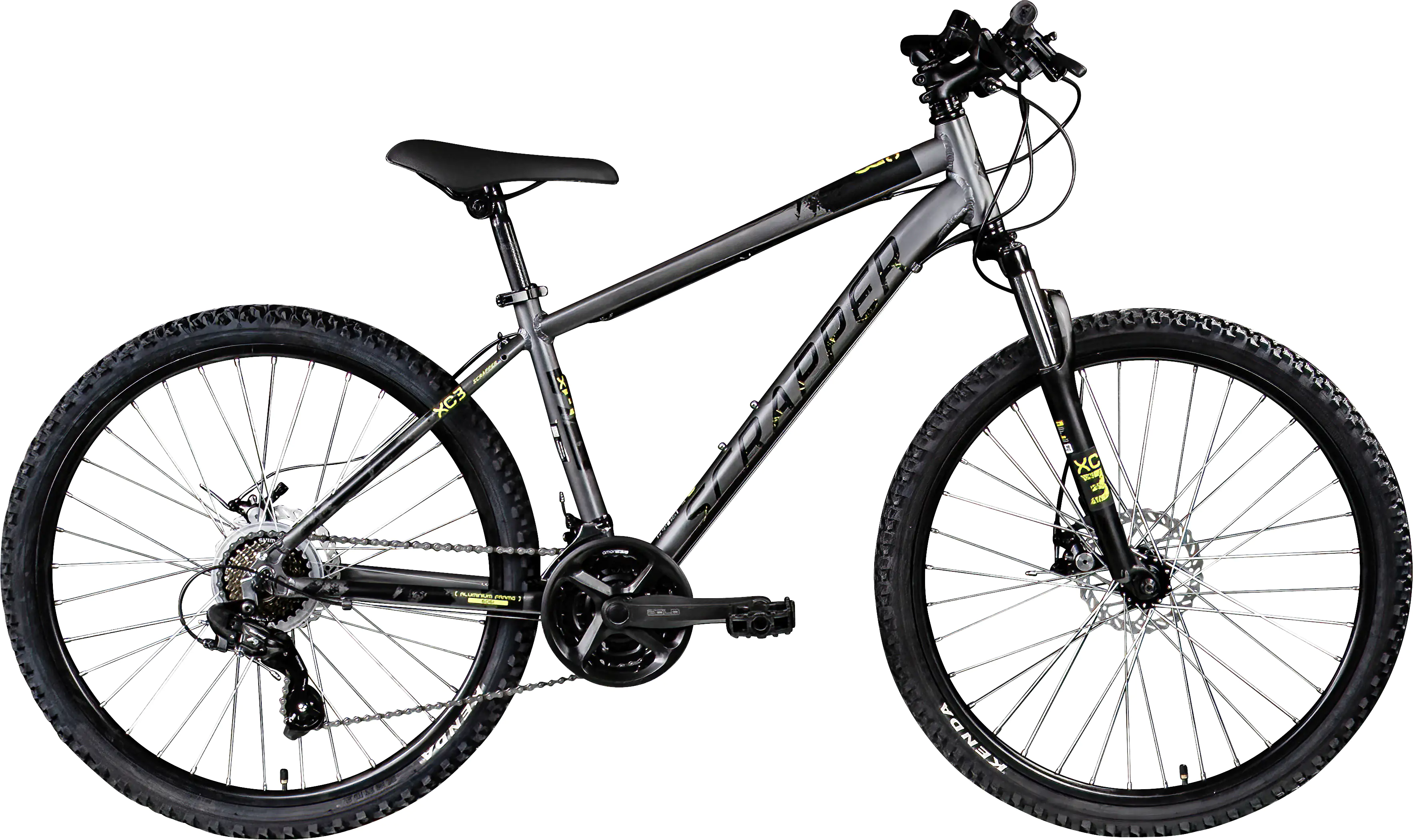 Scrapper Mountainbike XC 3.2 LTD S 26 Zoll RH 40cm 21-Gang schwarz gelb