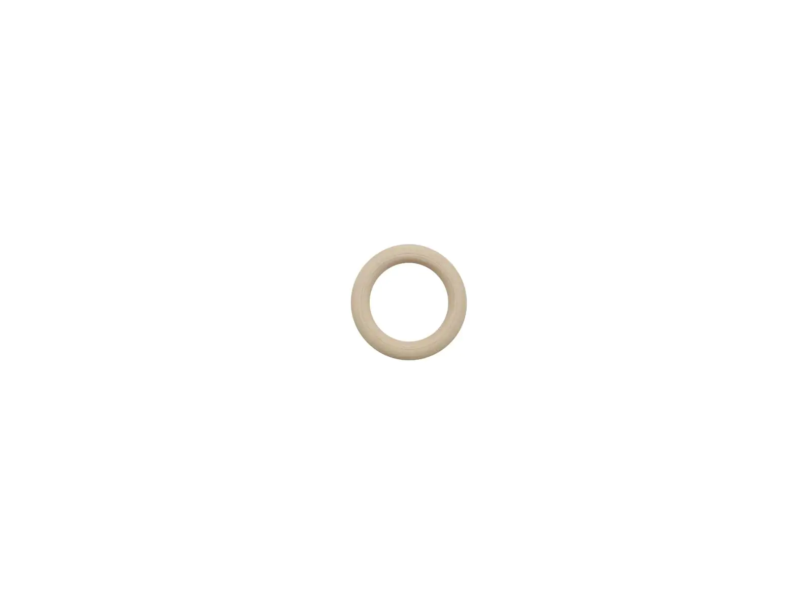 Glorex Holzring,50 x 8 mm 4 Stück Farbe: natur