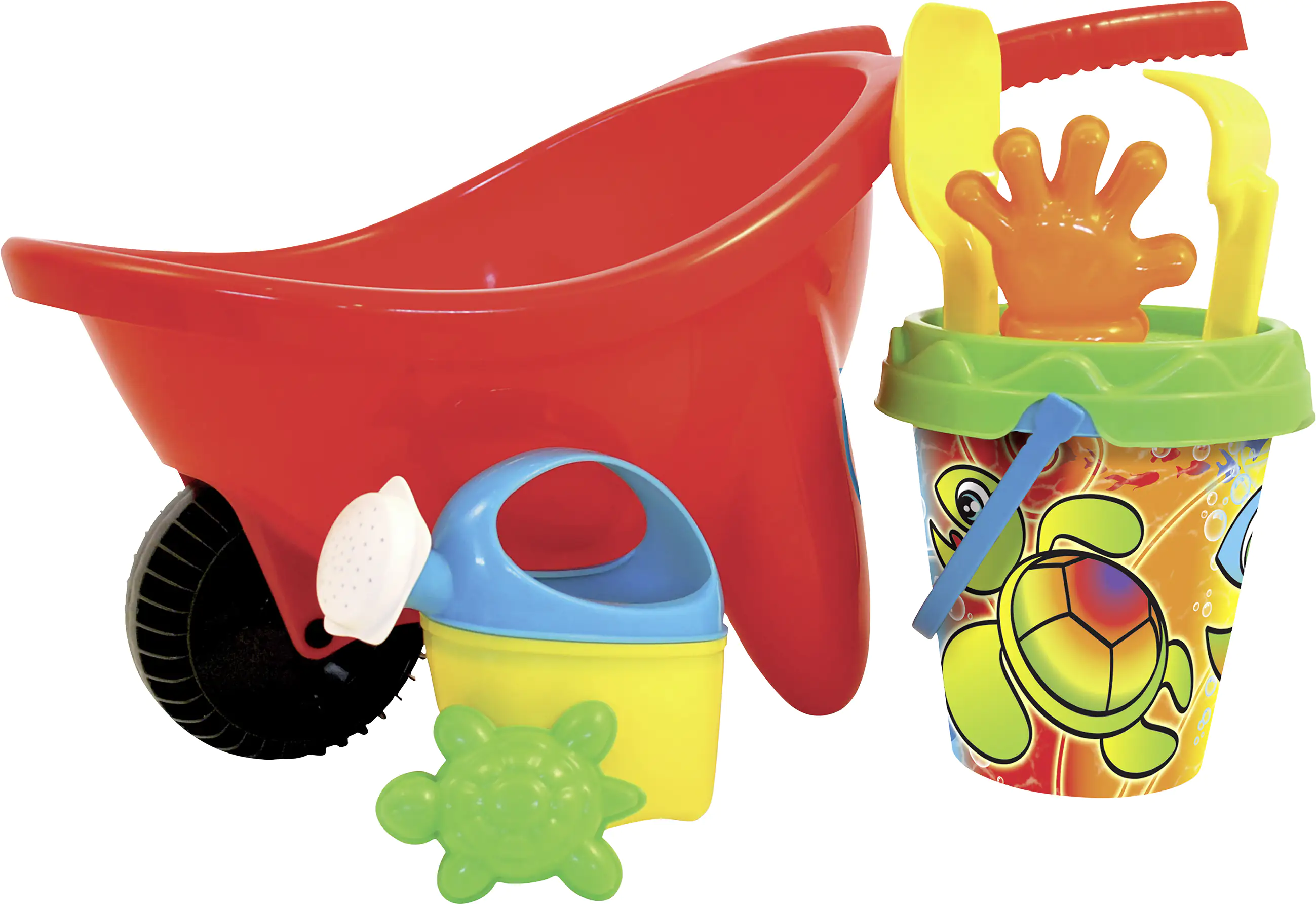 Adriatic Schubkarre mit Gartenspielzeug Set 8-teilig