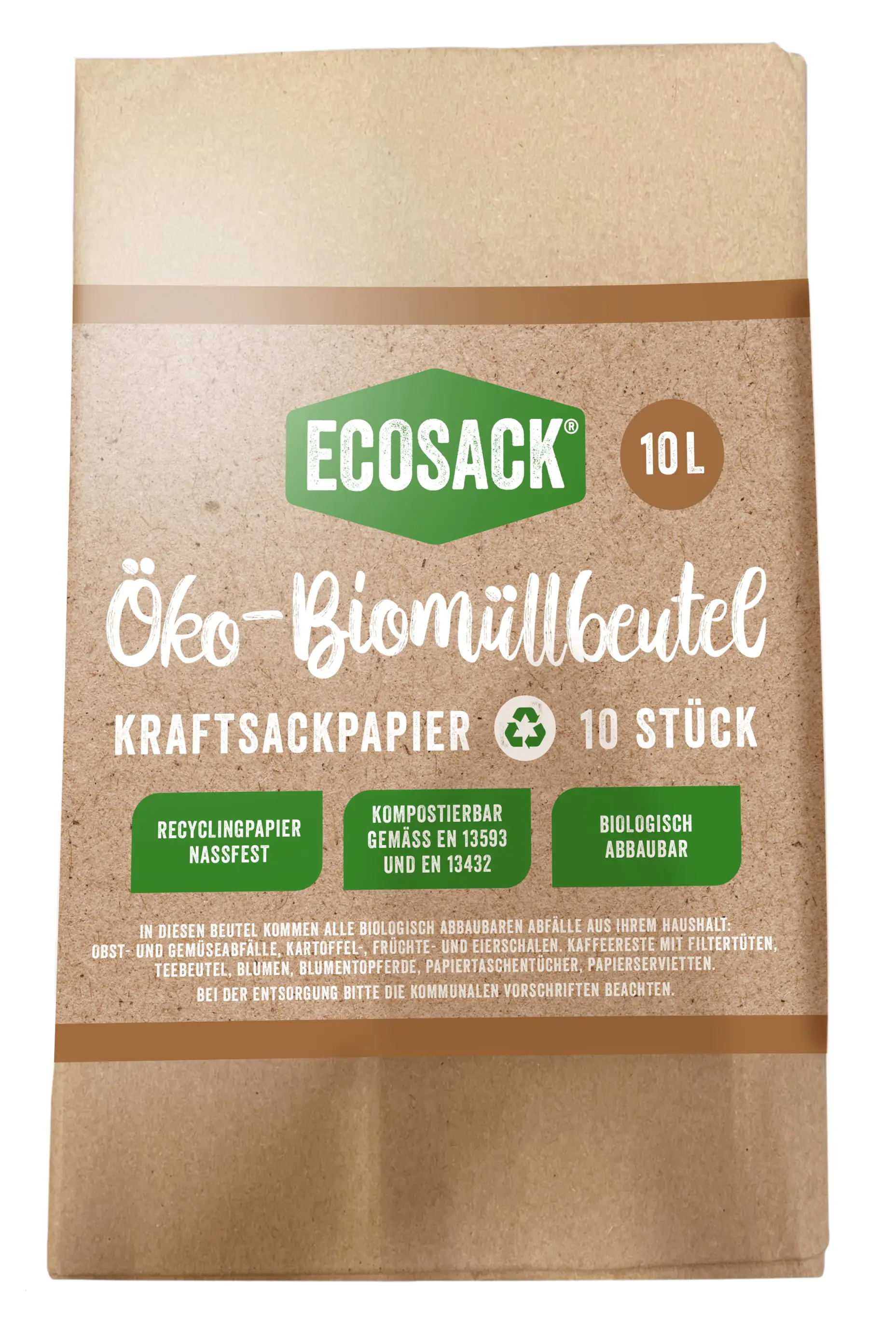 Biomüllbeutel 10 L, 10 Stück