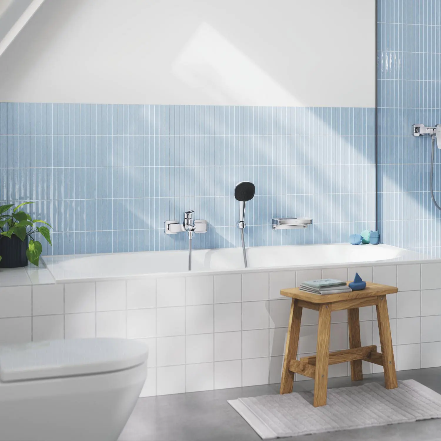 Grohe Quickfix Brausearmatur Dice verchromt