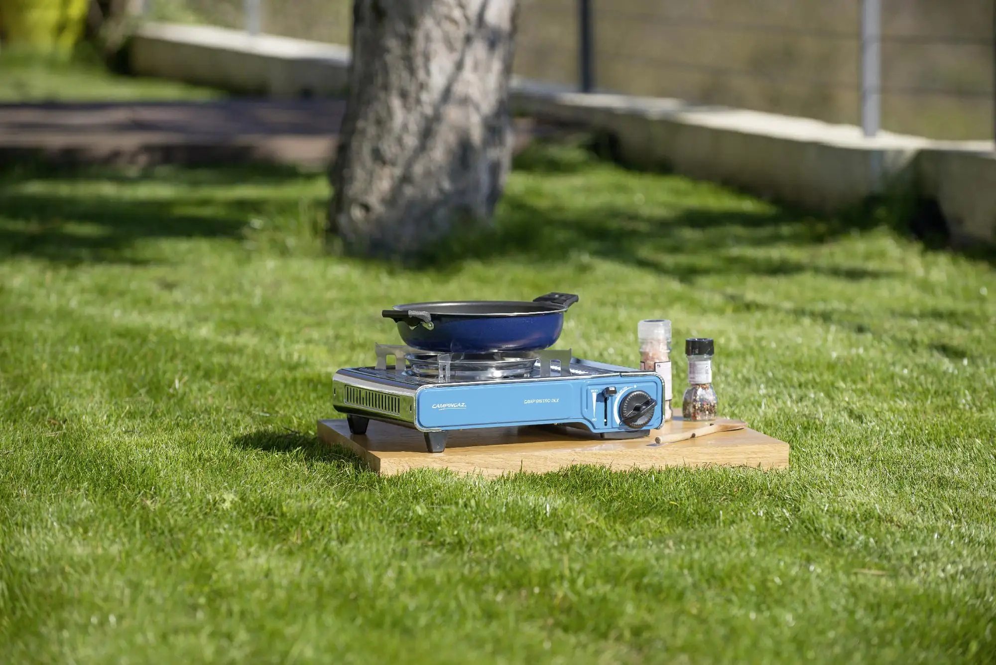 Campingaz Gaskocher Camp'Bistro® DLX blau/edelstahl