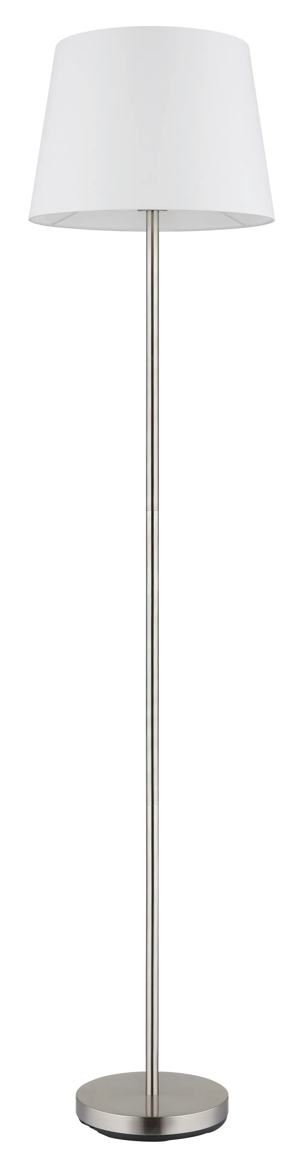 Globo Stehleuchte Joris 151 cm nickel matt