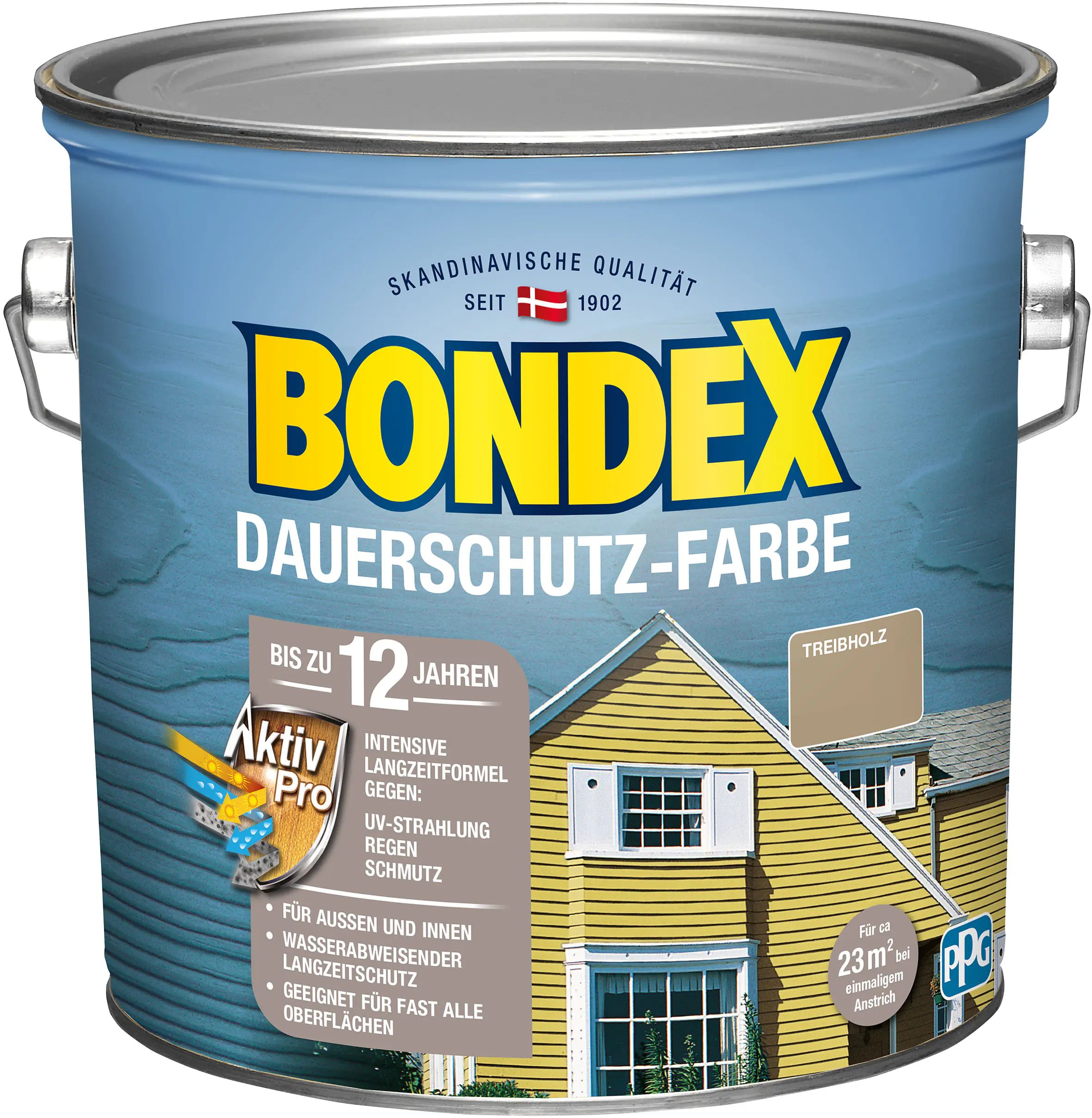 Bondex Dauerschutzfarbe 2,5 L treibholz