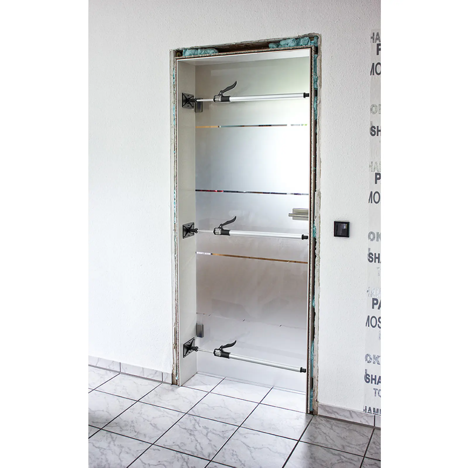 Profispann Schnell Türspanner Alu 3er-Set 66 - 99 cm
