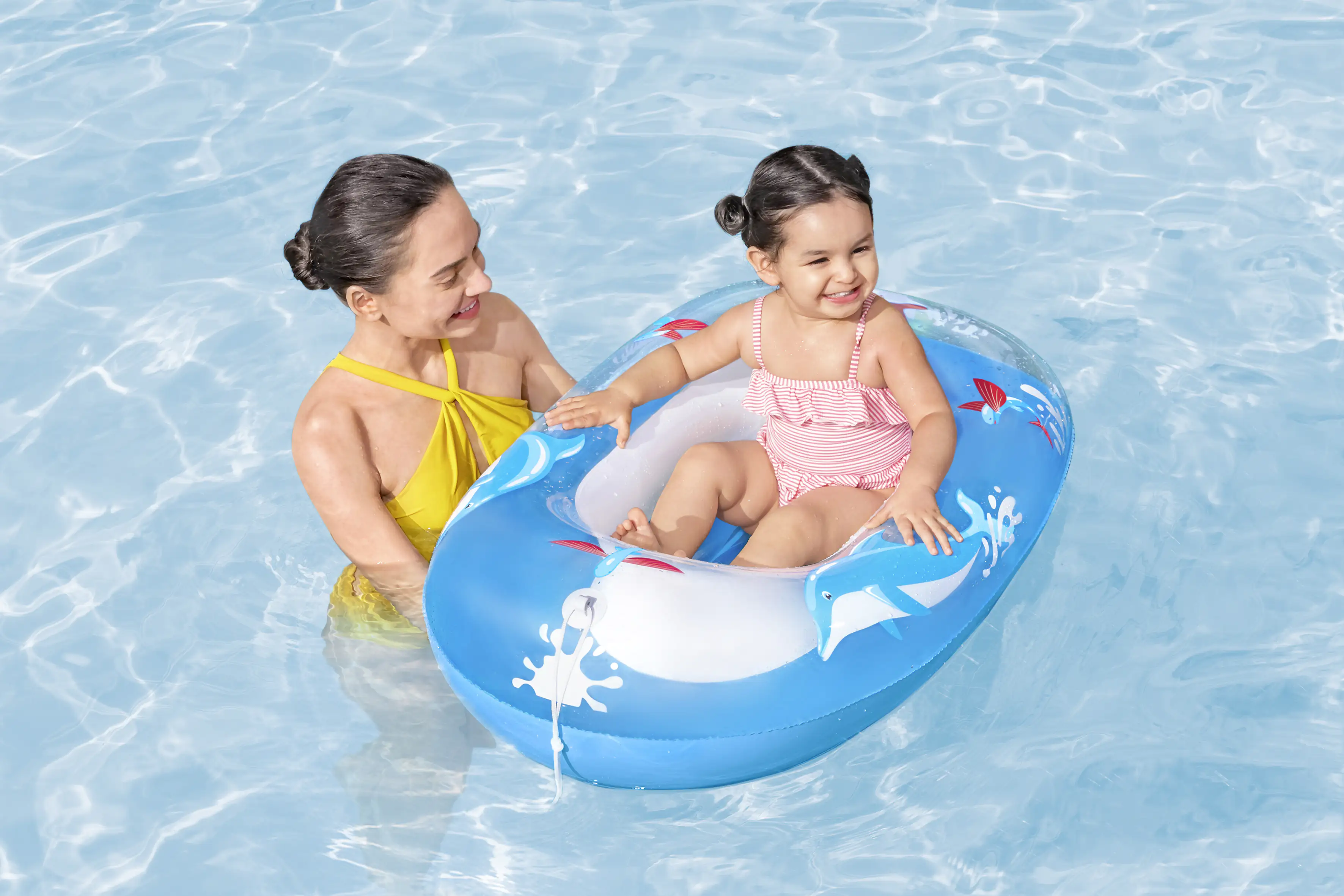 Bestway Kinder-Schlauchboot Floating Friends 102 x 69 cm
