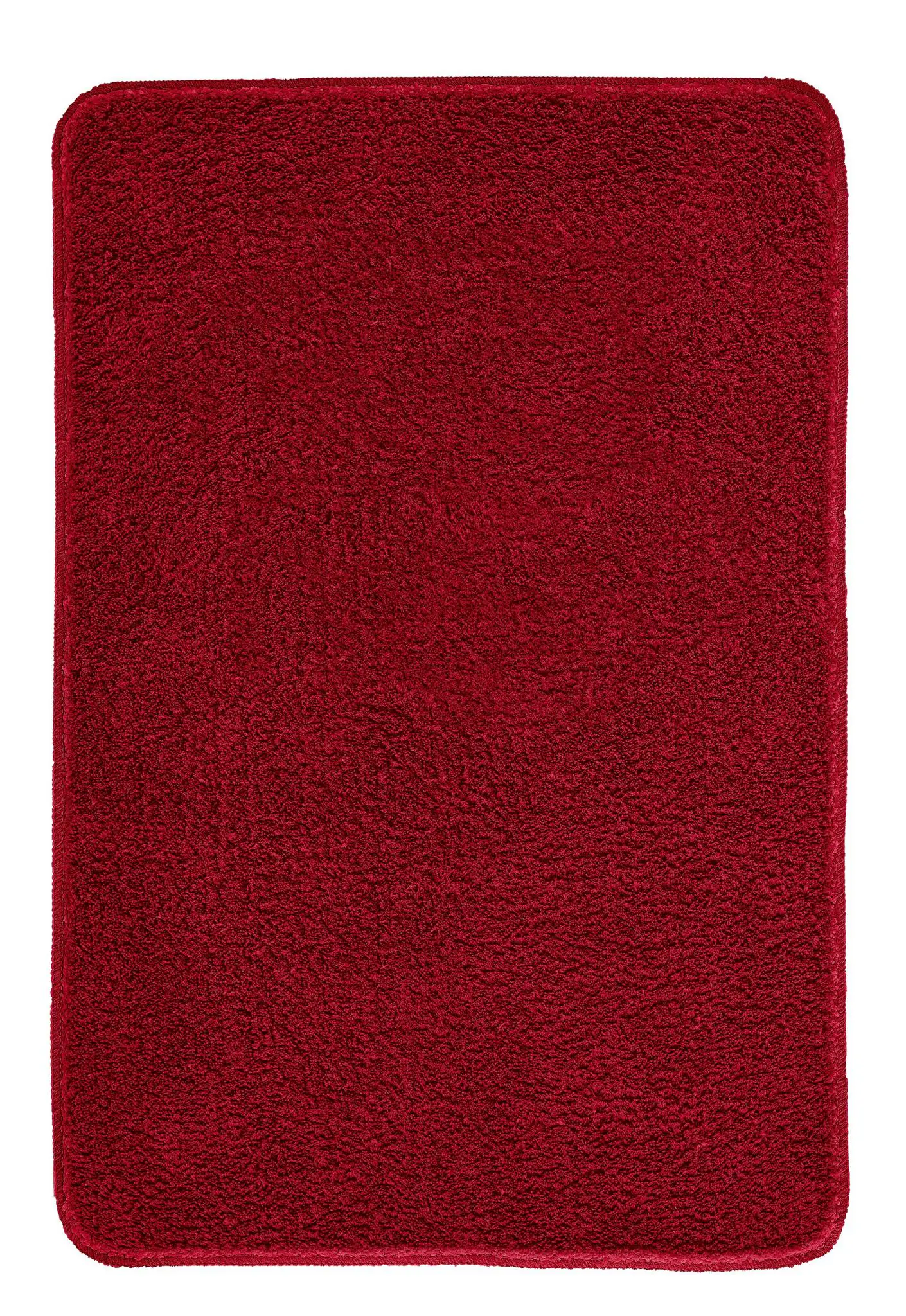 Kleine Wolke Badteppich Onda granat 70 x 120 cm