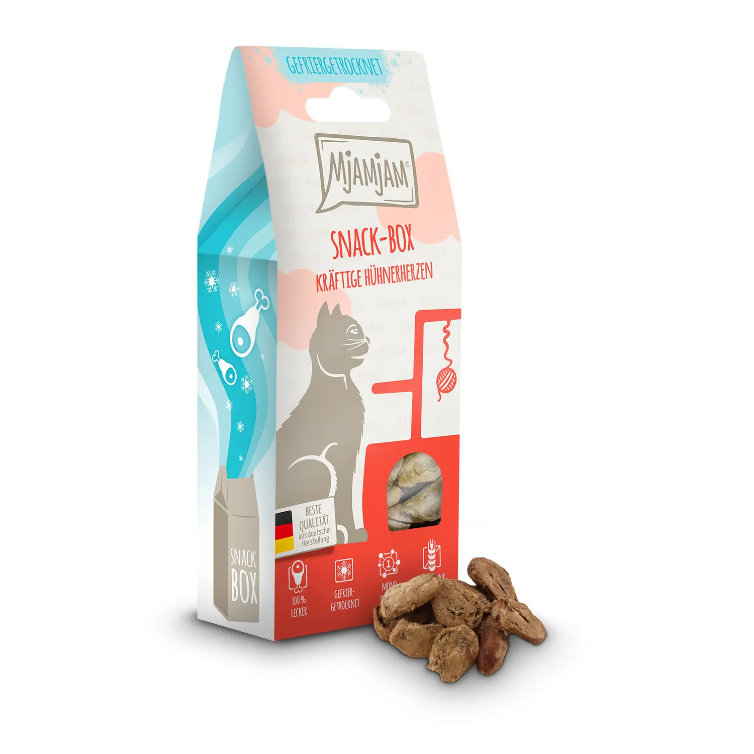 MjAMjAM Katzensnack 35 g Hühnerherzen