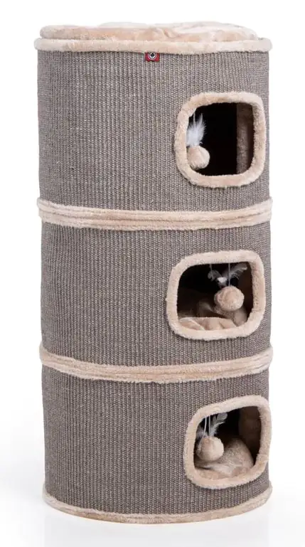CanadianCat Kratztonne Tony H 90 cm beige