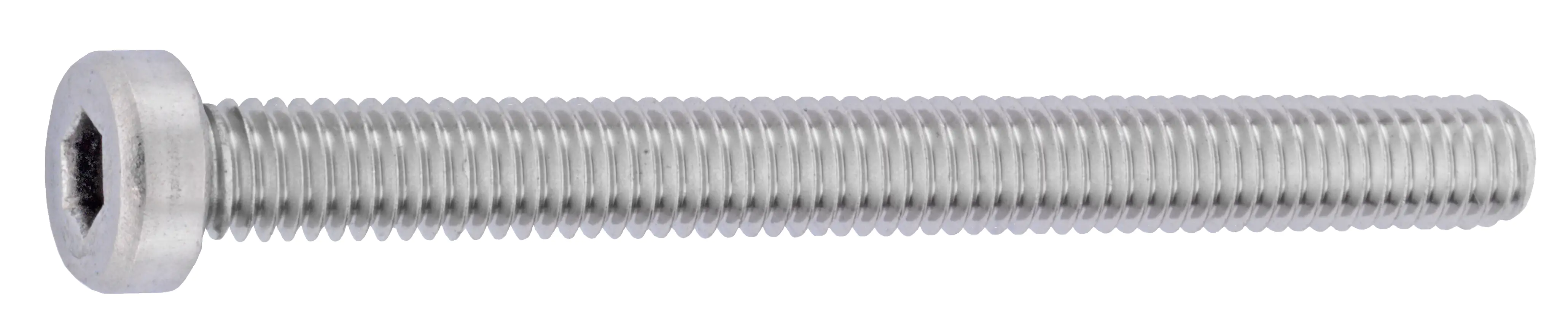 Connex Gewindeschrauben M8 x 60 mm Sechskant Innen 5 mm - 2 Stück Edelstahl