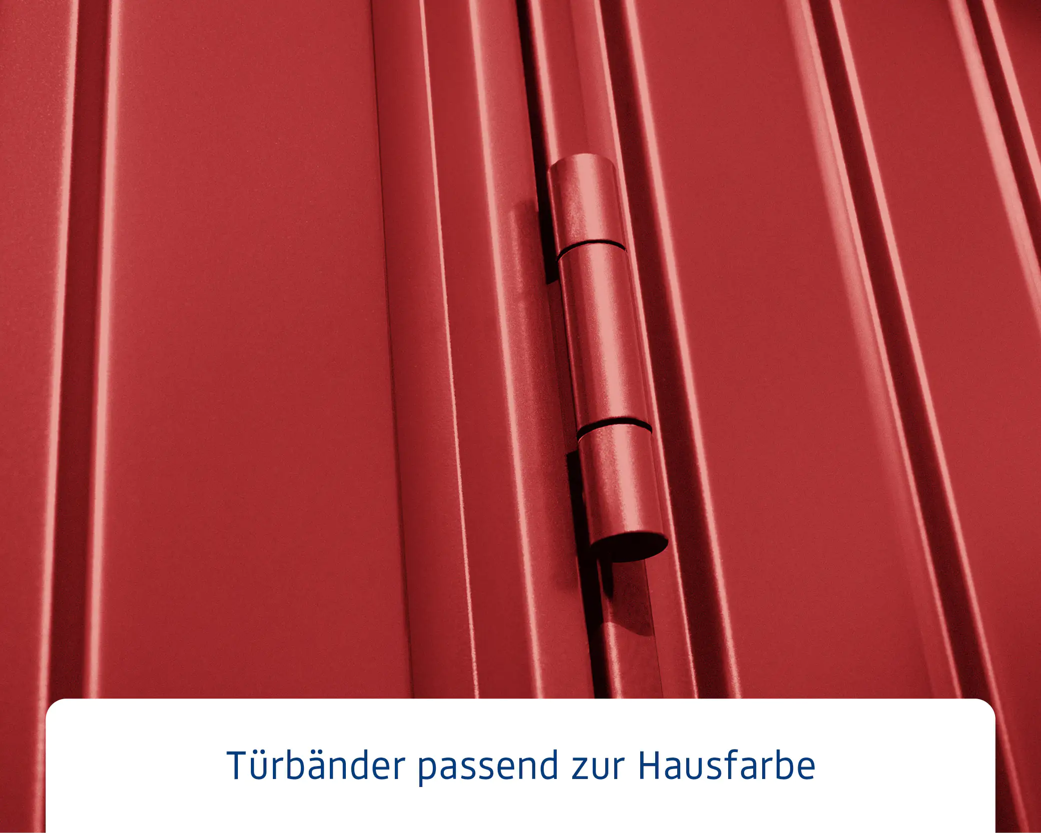 EcoStar Gerätehaus Trend-P Typ 2 purpurrot 247,9 x 283,4 x 232,3 cm
