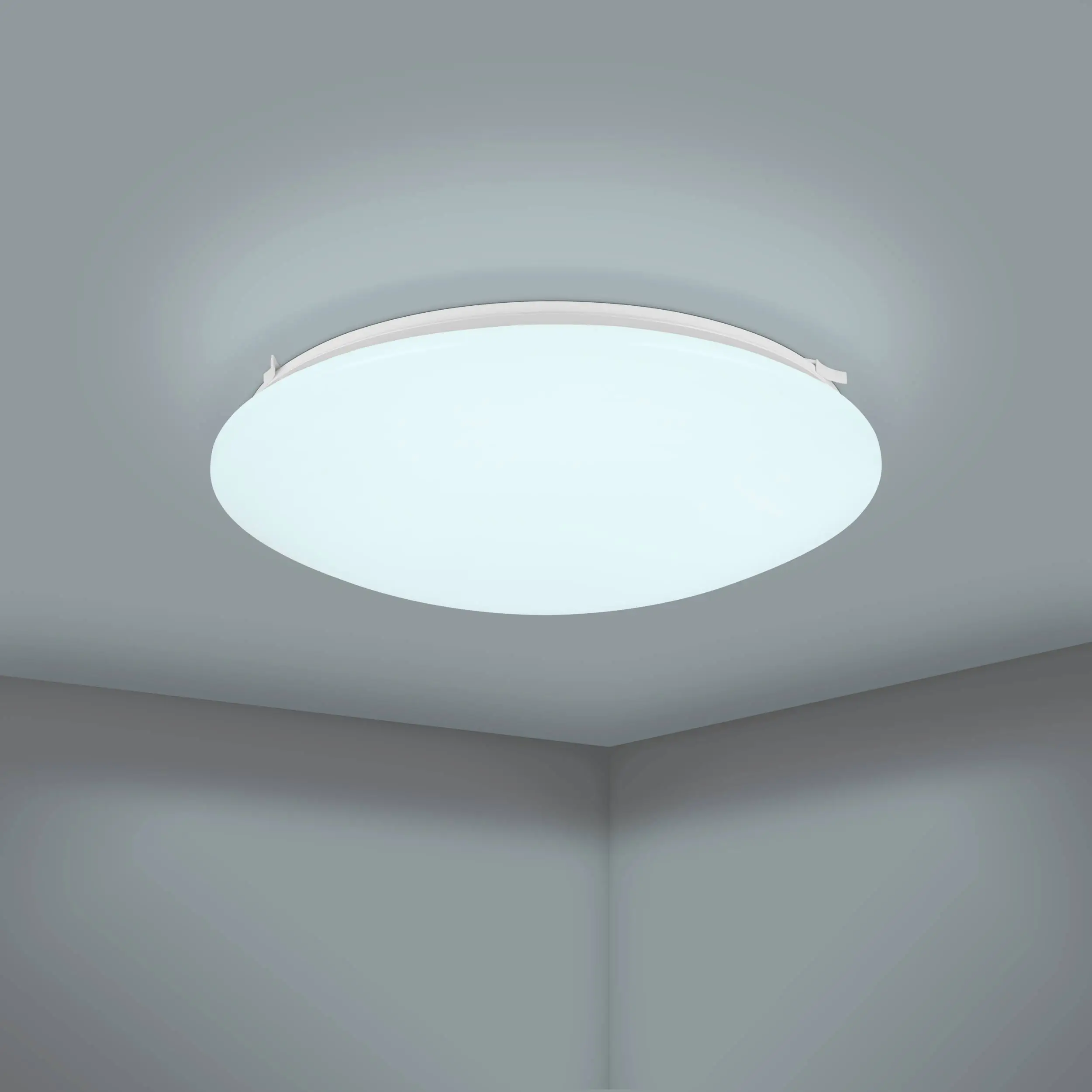 Eglo LED Deckenleuchte Valdanzo weiß Ø 38 cm RGB-Beleuchtung