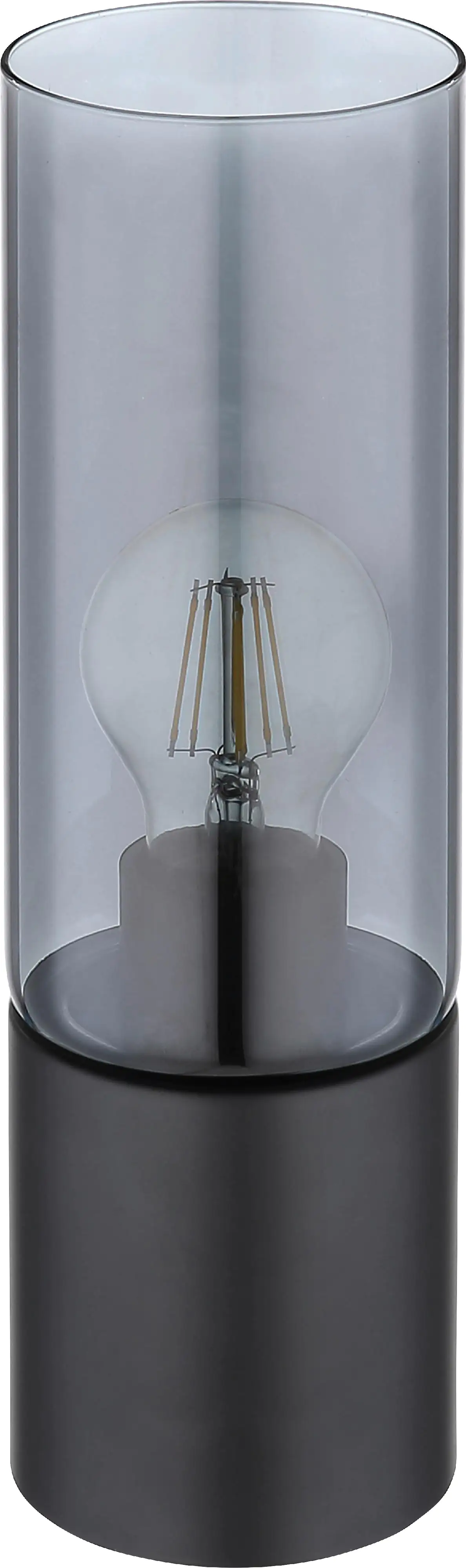 Globo Tischlampe Annika 30 cm schwarz