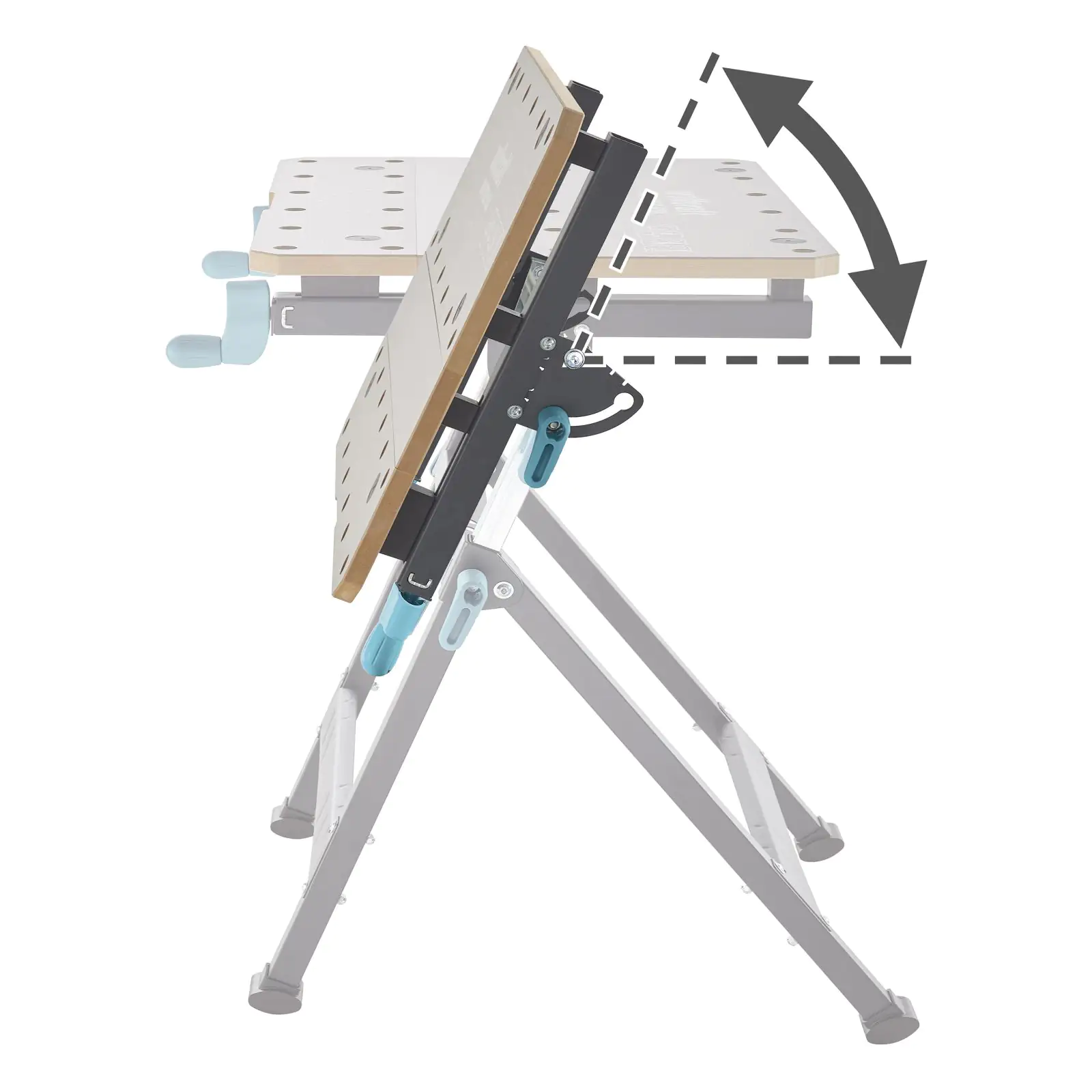 Wolfcraft Spanntisch MASTER 650 ERGO stufenlos höhenverstellbar