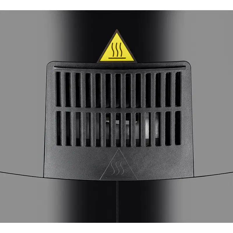 Unold Heißluftfritteuse XL 5 L 1400 W edelstahl 