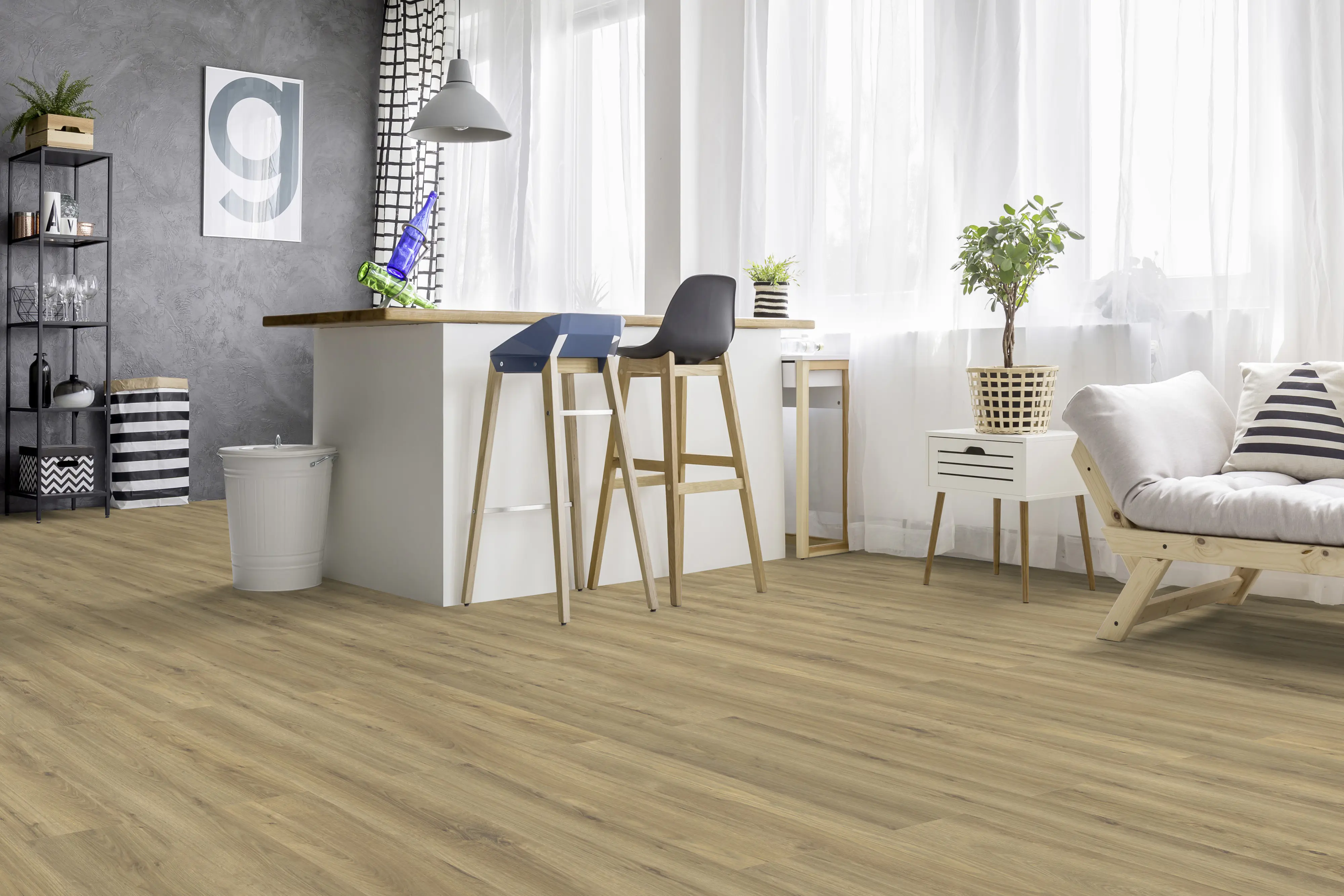Classen Vinylboden Eiche Natur Landhausdiele