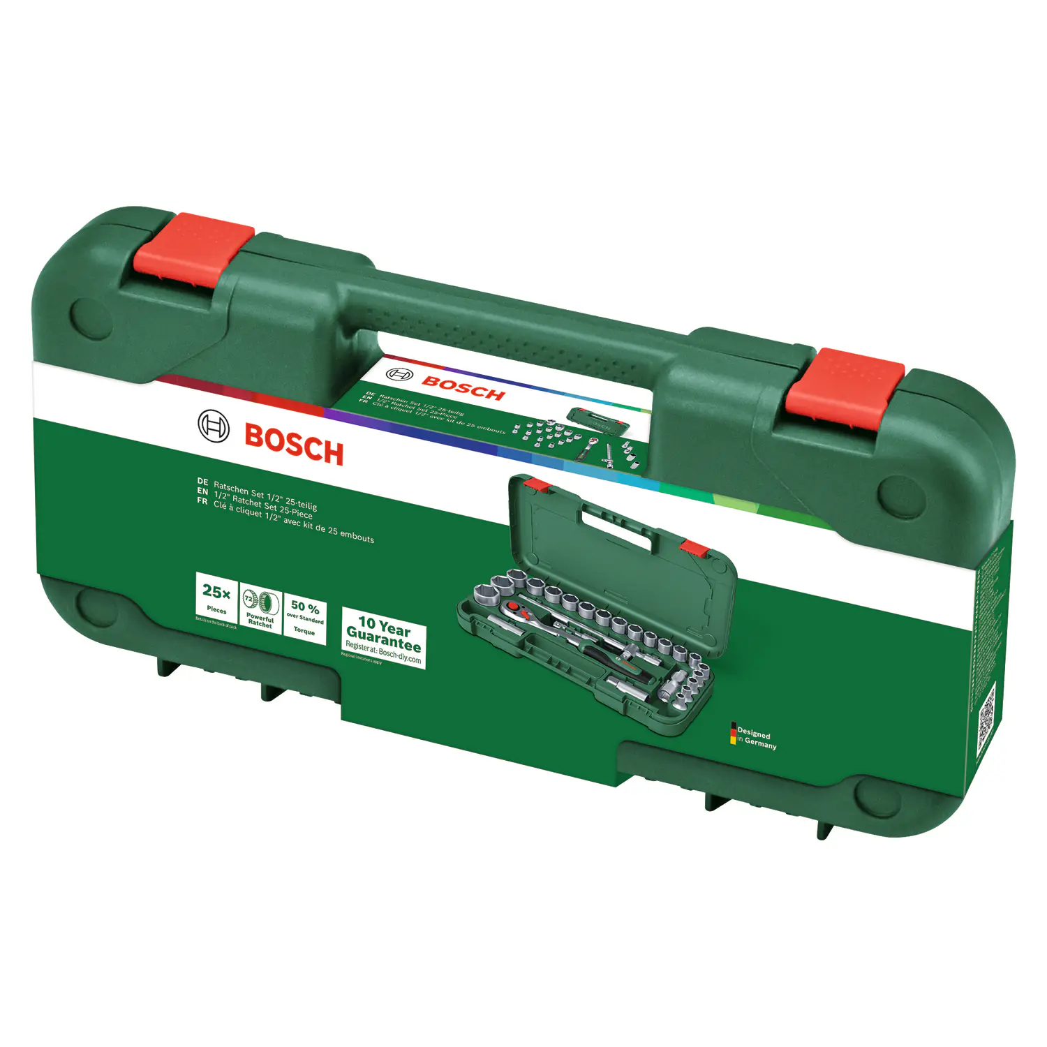 Bosch DIY Ratschen-Set 1/2" 25-teilig