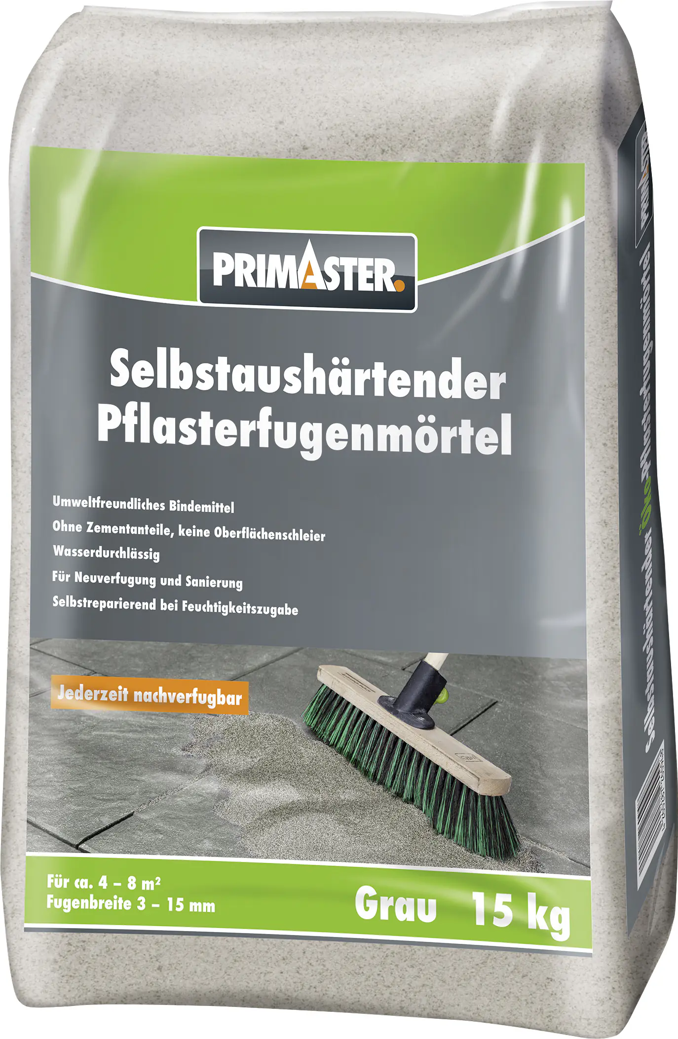 Produktbild:  Primaster Pflasterfugenmörtel selbstaushärtend 15 kg grau