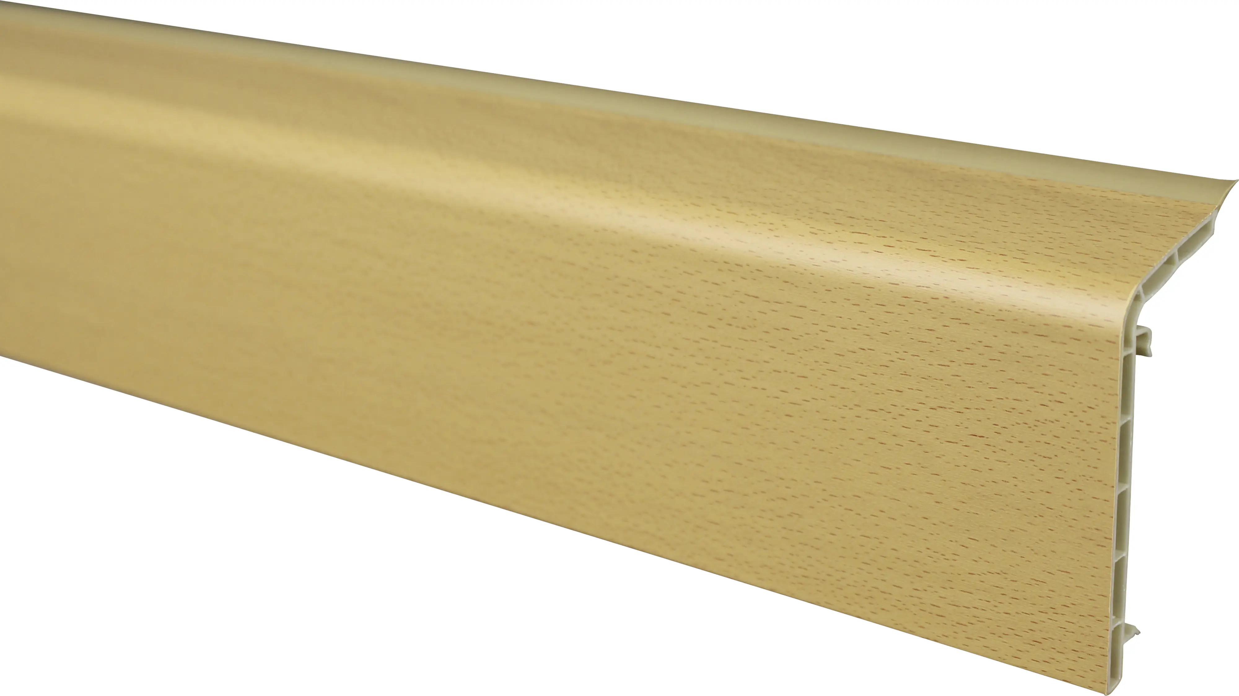 Sockelleiste mit Dichtlippe 2 m, Buche 30