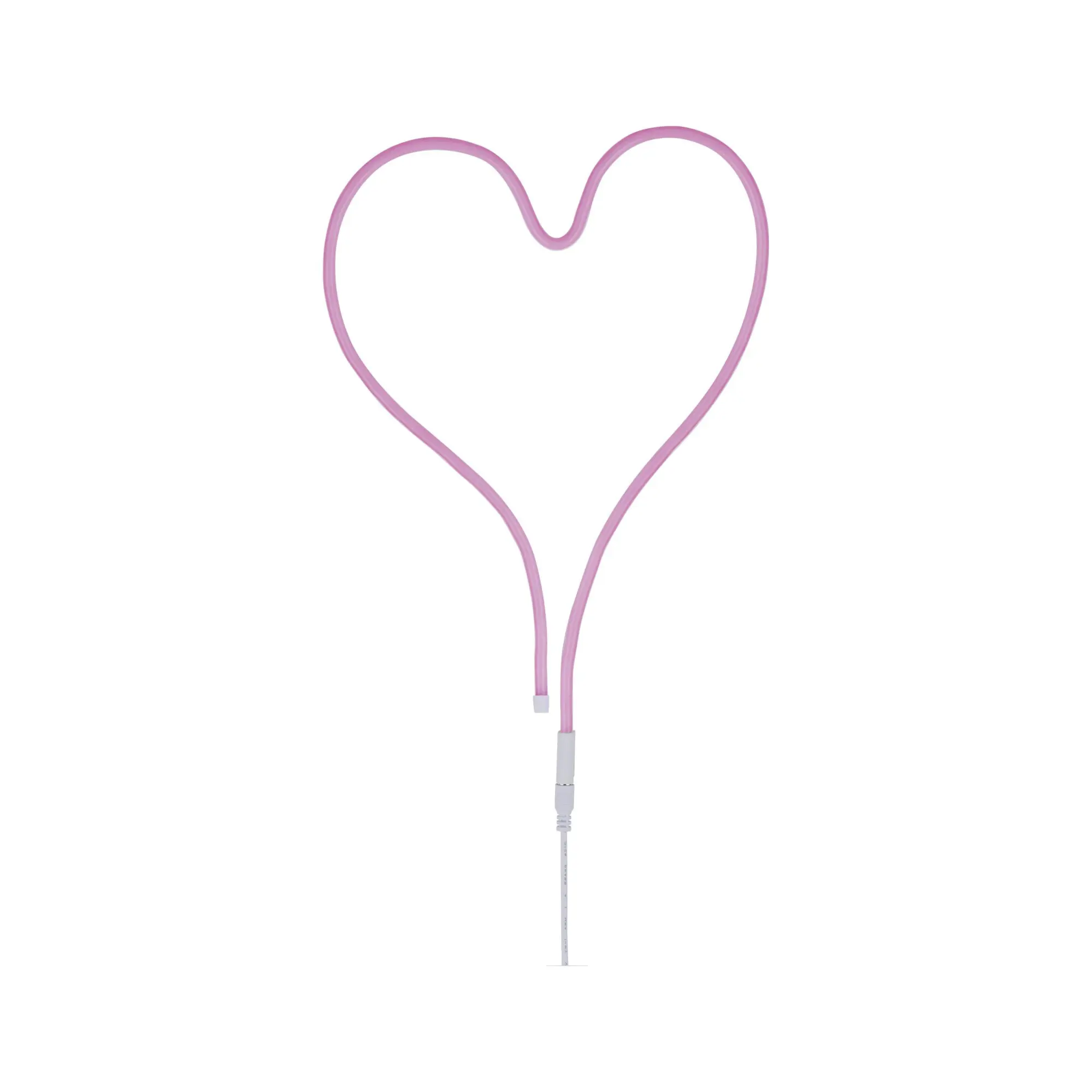 Paulmann LED-Streifen Neon Colorflex Herz 1 m 4,5 W pink