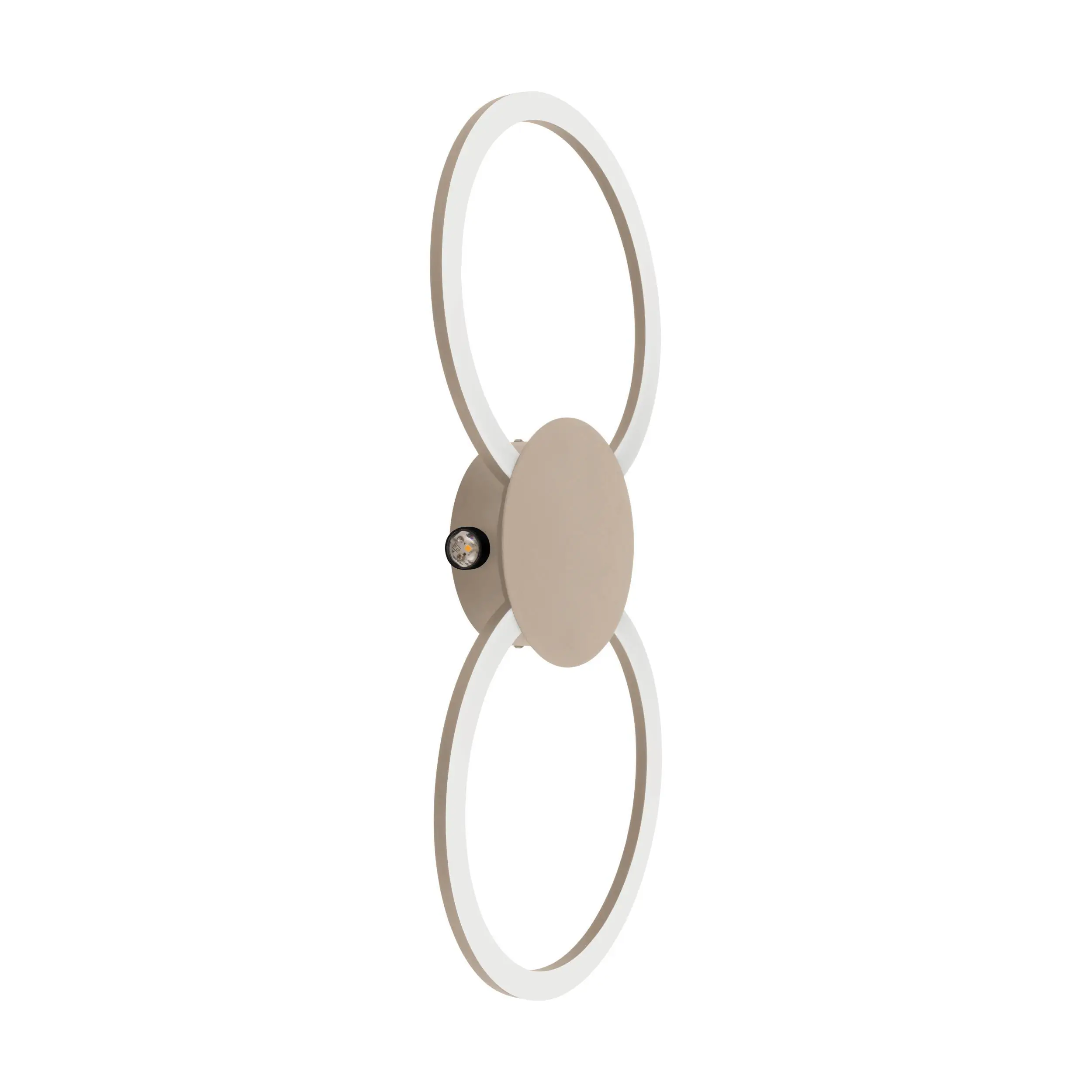 Eglo LED Wandleuchte Venticello sandfarben 66 x 30 cm warmweiß