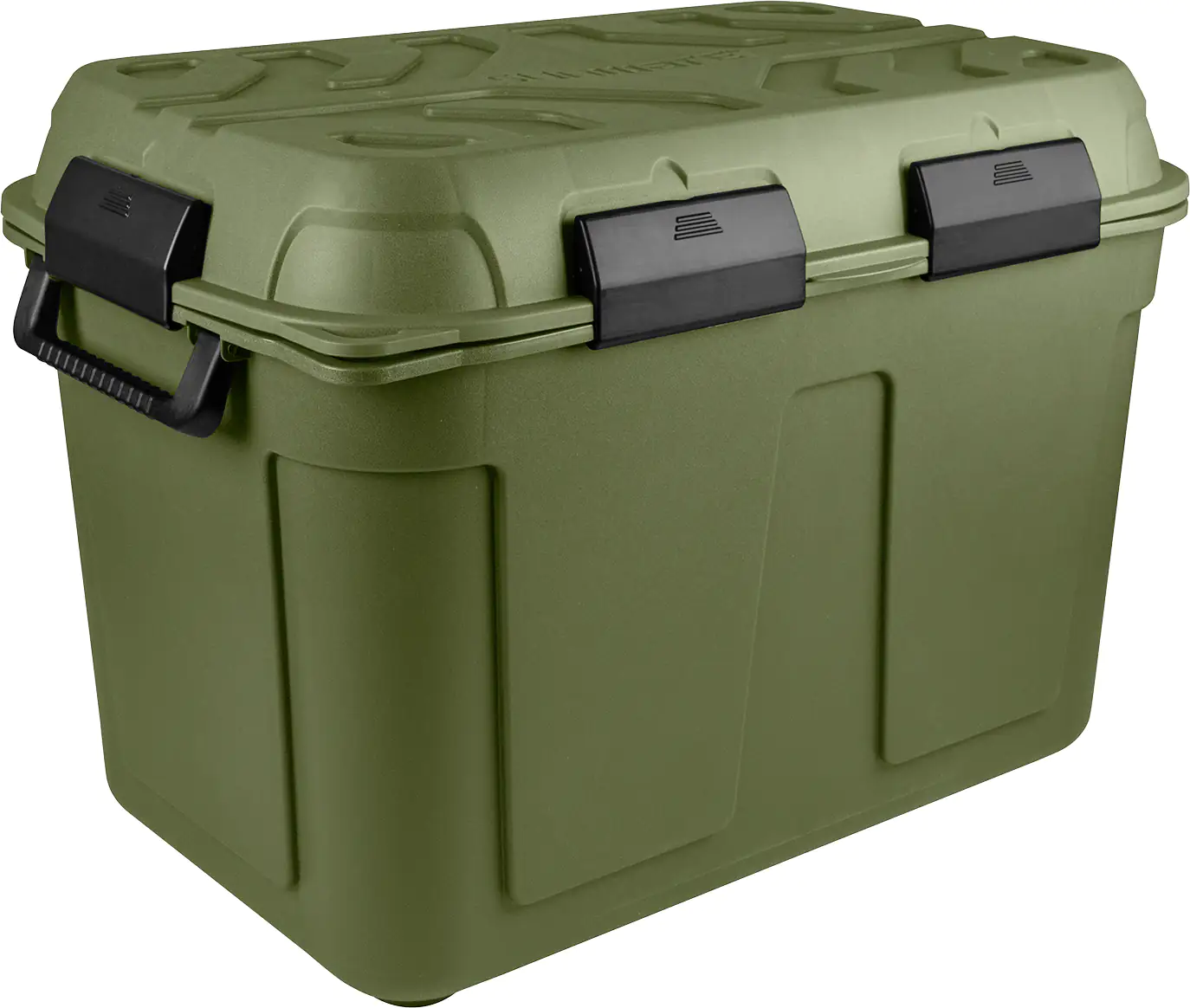 Sunware Aufbewahrungsbox Q-Line Outdoor mit Deckel 79 x 54,5 cm 160 L anthrazit-grün