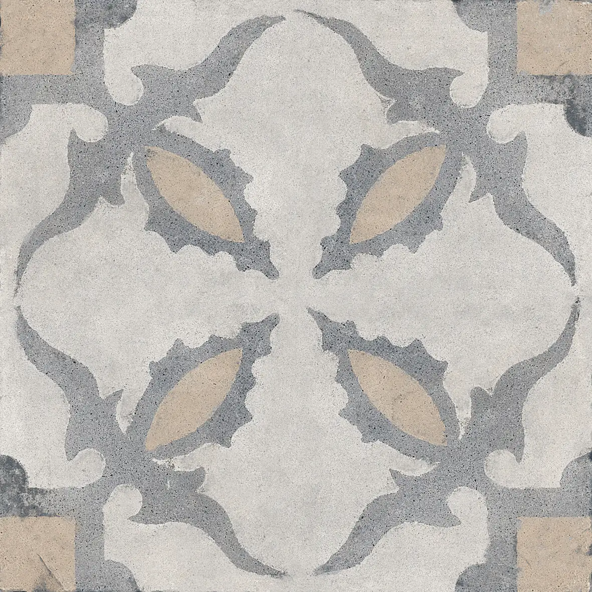Bodenfliese Feinsteinzeug Valencia Mix 20 x 20 cm bunt