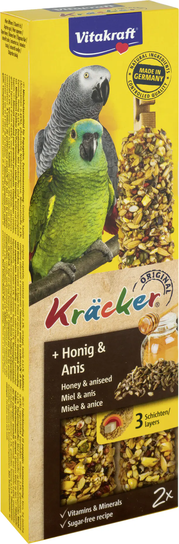 Vitakraft Kräcker® Honig & Anis 2 Stück / 180 g