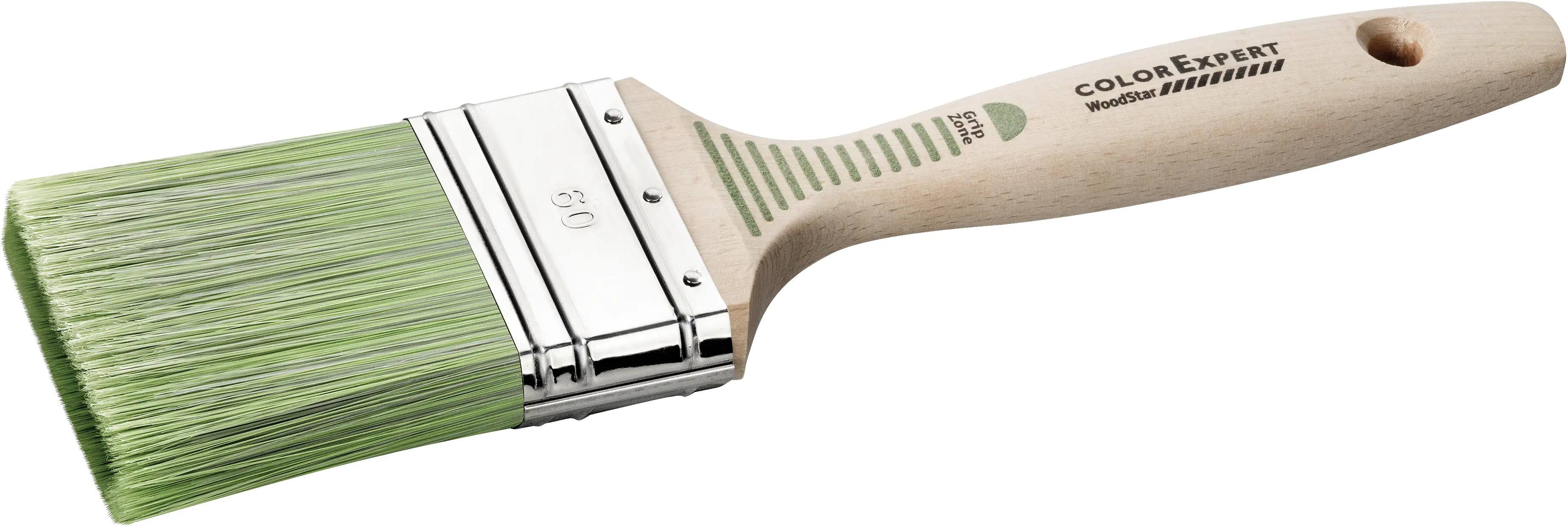Color Expert Lasur-Flachpinsel WoodStar 60 mm 9. Stärke, GripZone