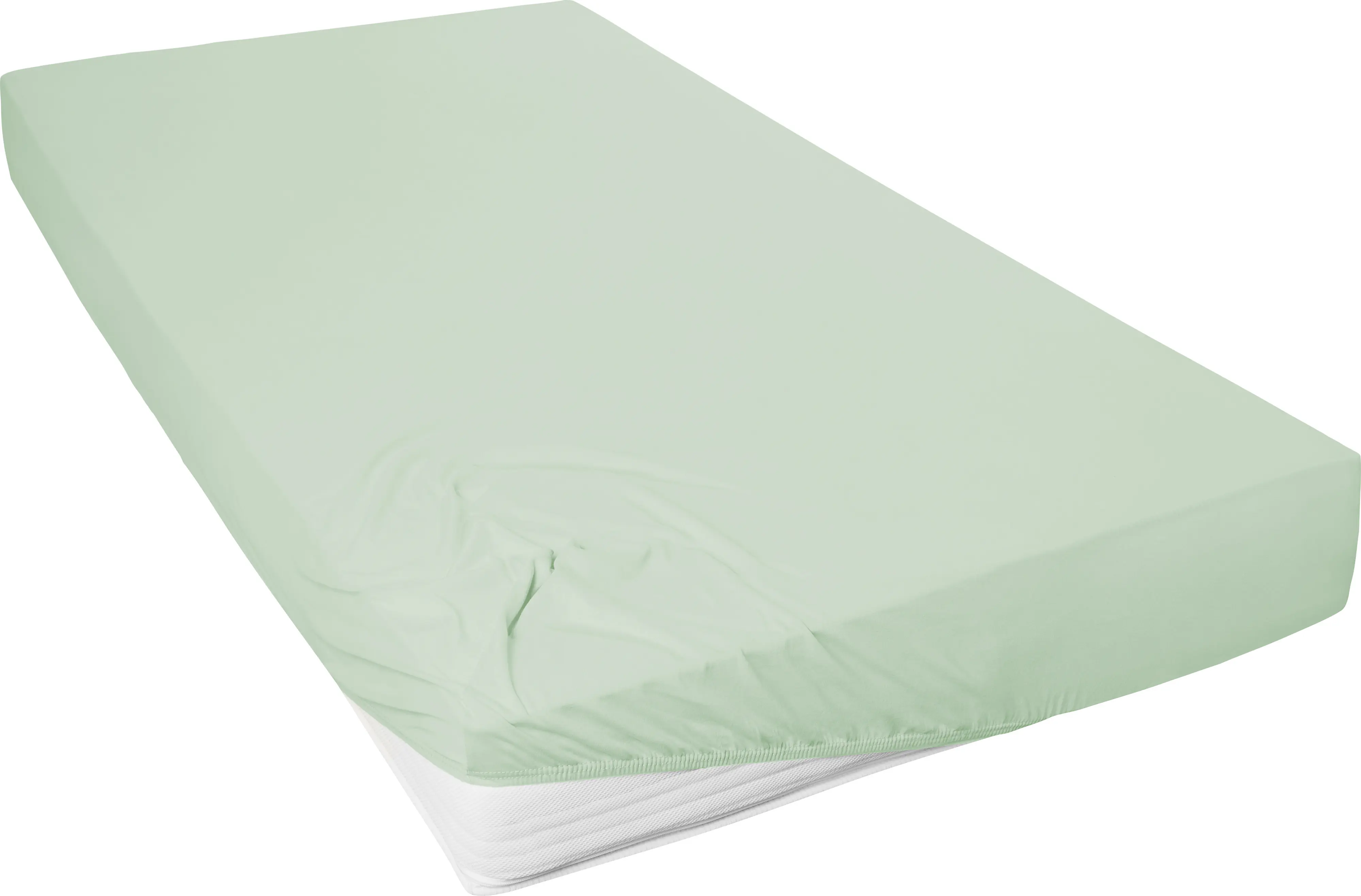 Westminster Spannbetttuch Jersey 150 x 200 cm eukalyptus