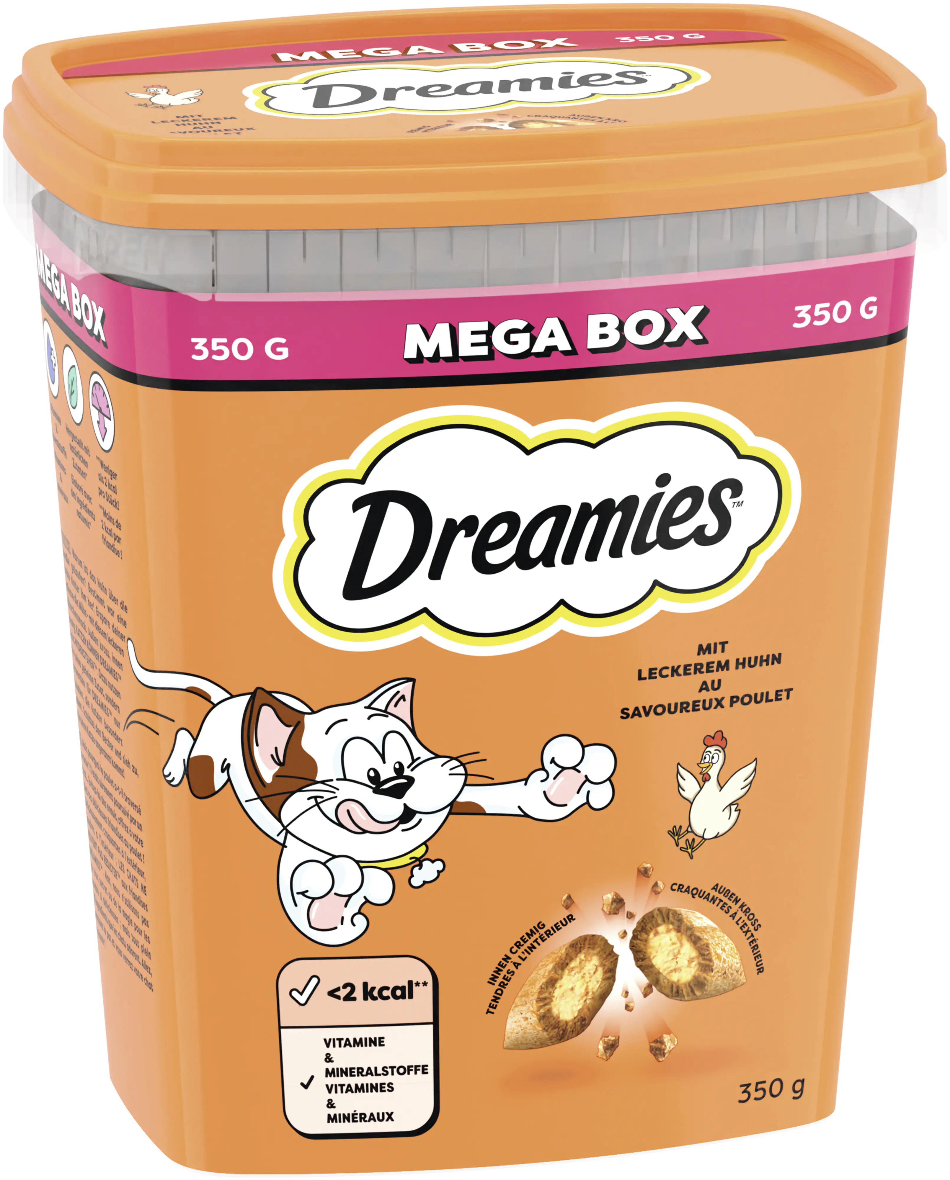 Dreamies Mega Box Katzensnack 350 g Huhn 