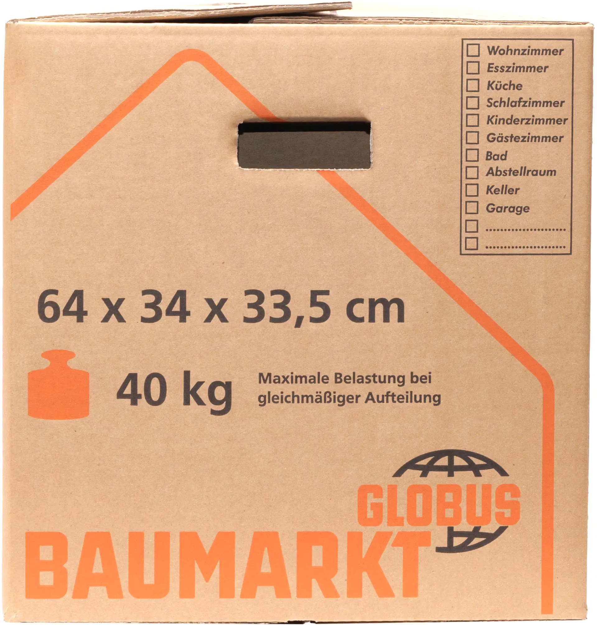 Globus Umzugskarton Profi XL Innenmaß: 64 x 34 x 33,5 cm