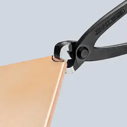 Knipex Monierzange 220 mm schwarz atramentiert