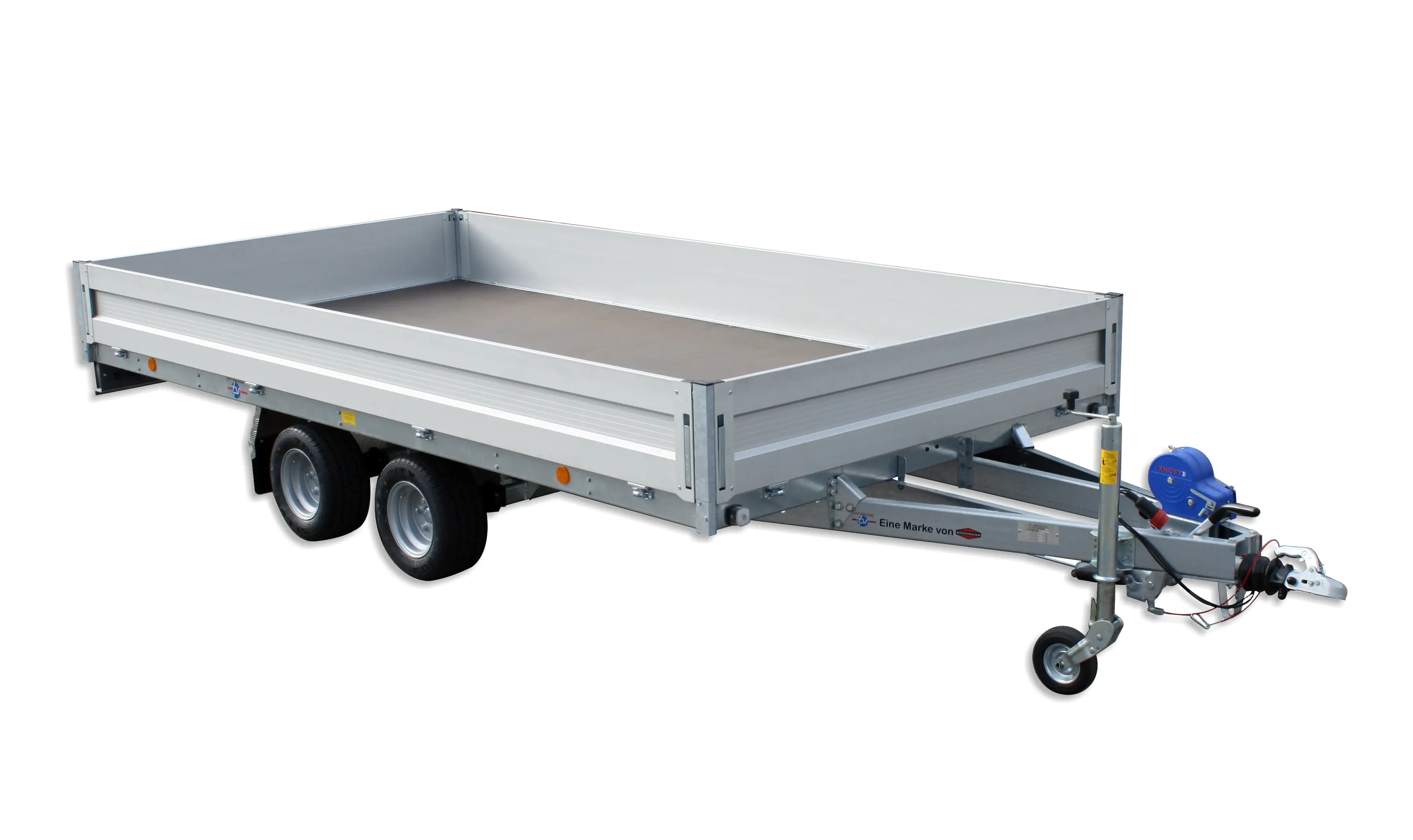 TPV Universalhochlader HL-TBH 4520/27-B mit Bordwänden+Radstoßdämpfern gebremst 2700kg
