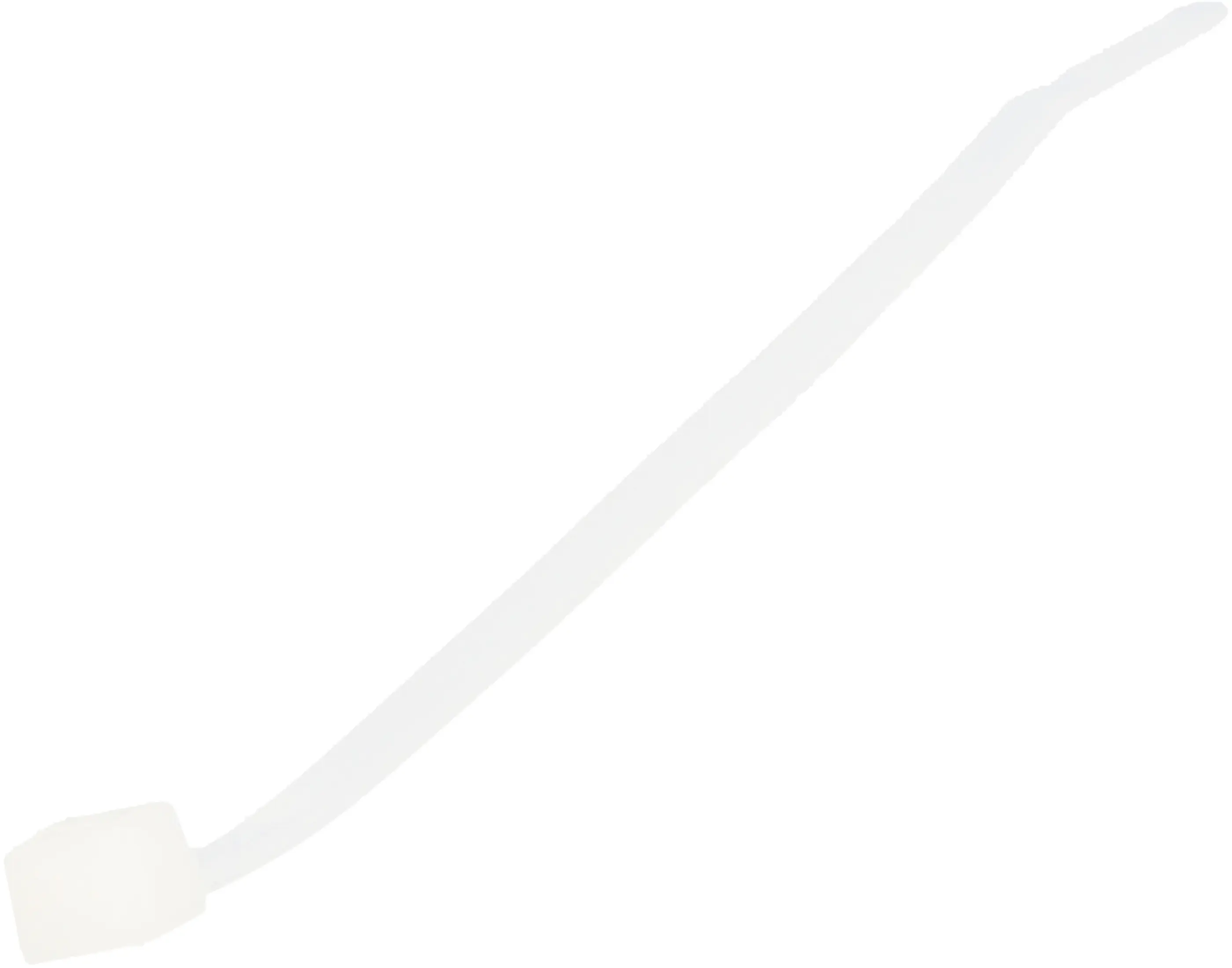 Unitec Kabelbinder 10 cm natur 100 Stück