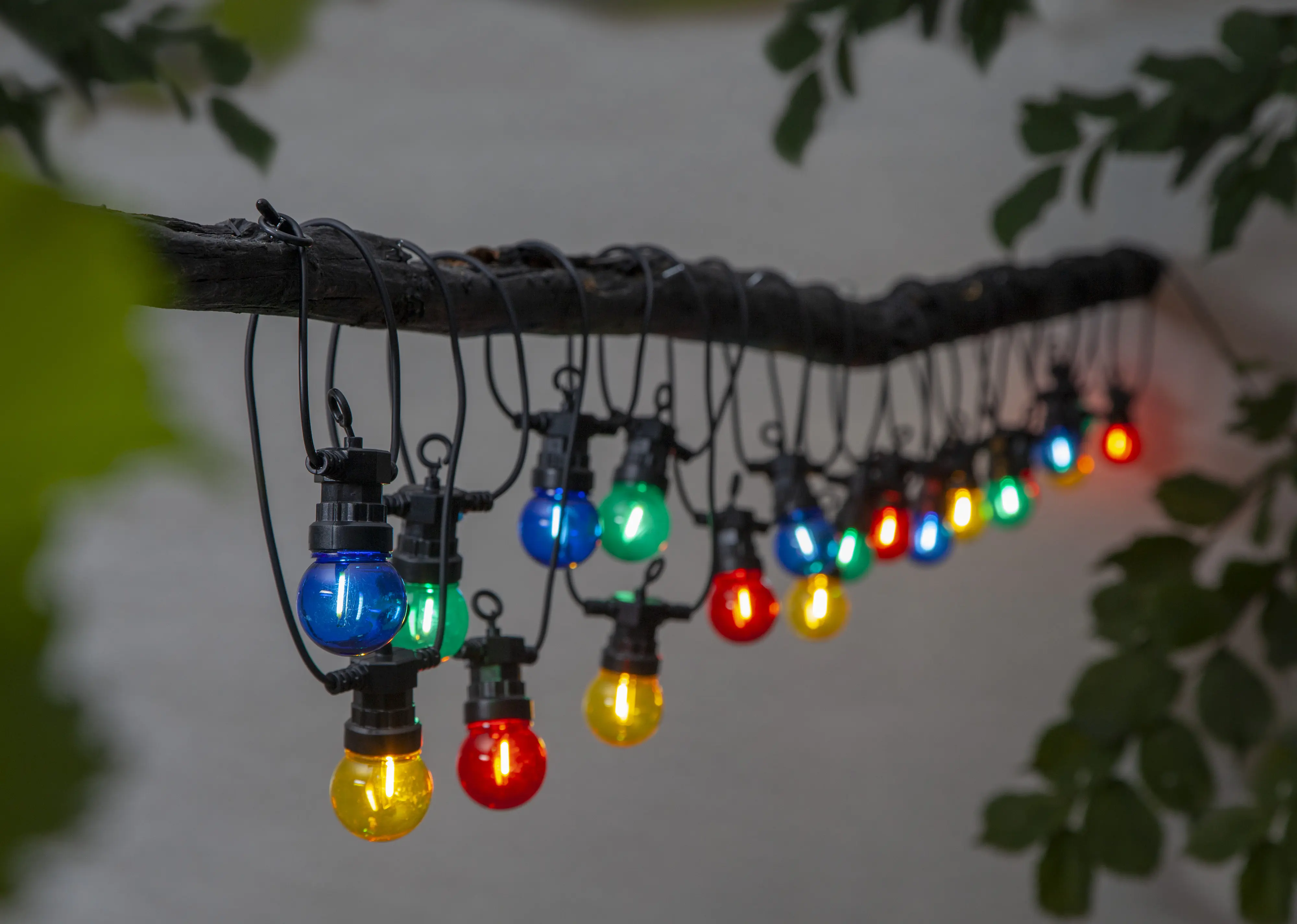 Eglo LED Lichterkette Außen Small Circus 8,55 m bunt