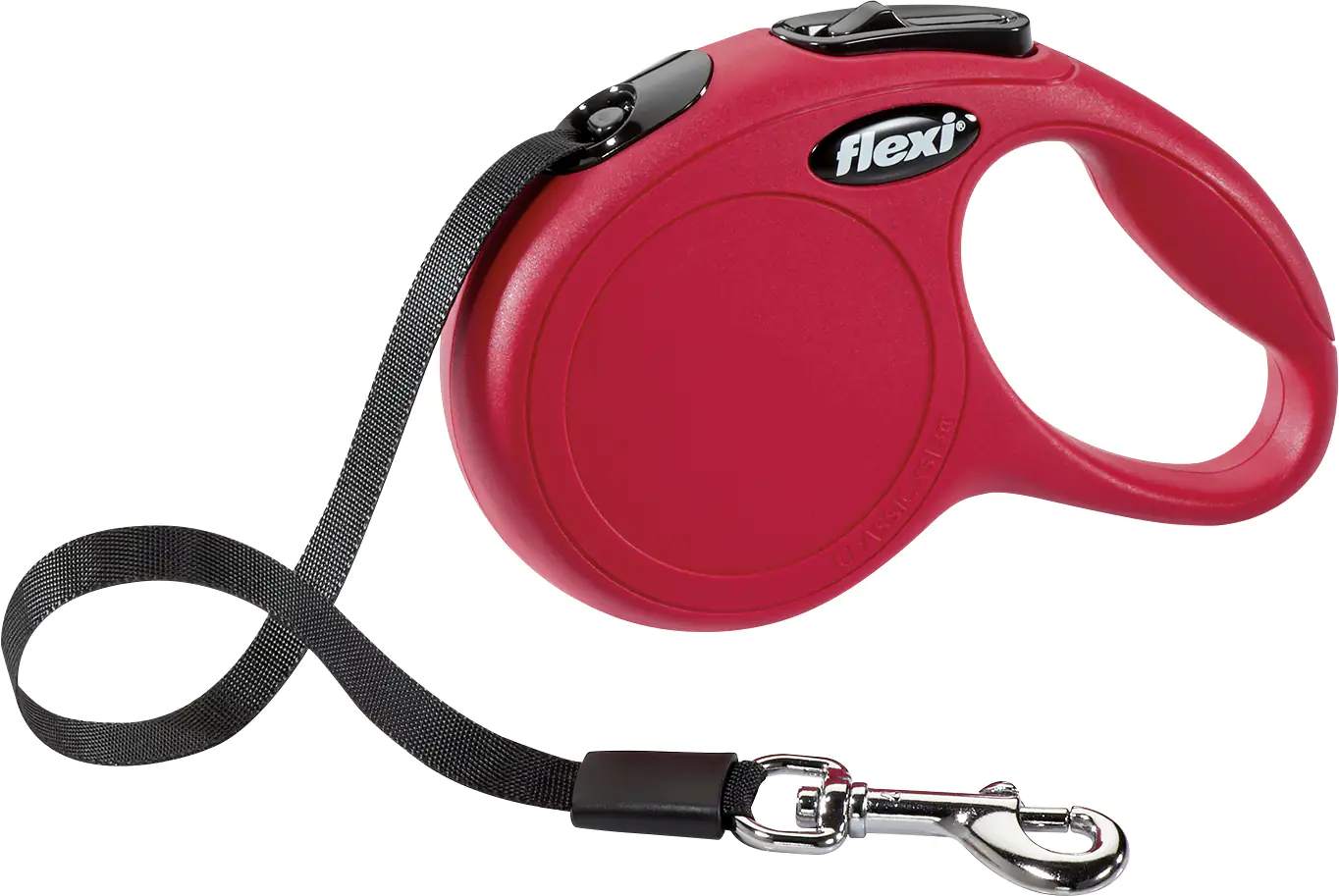 Flexi Hundeleine New Classic XS rot, Gurt