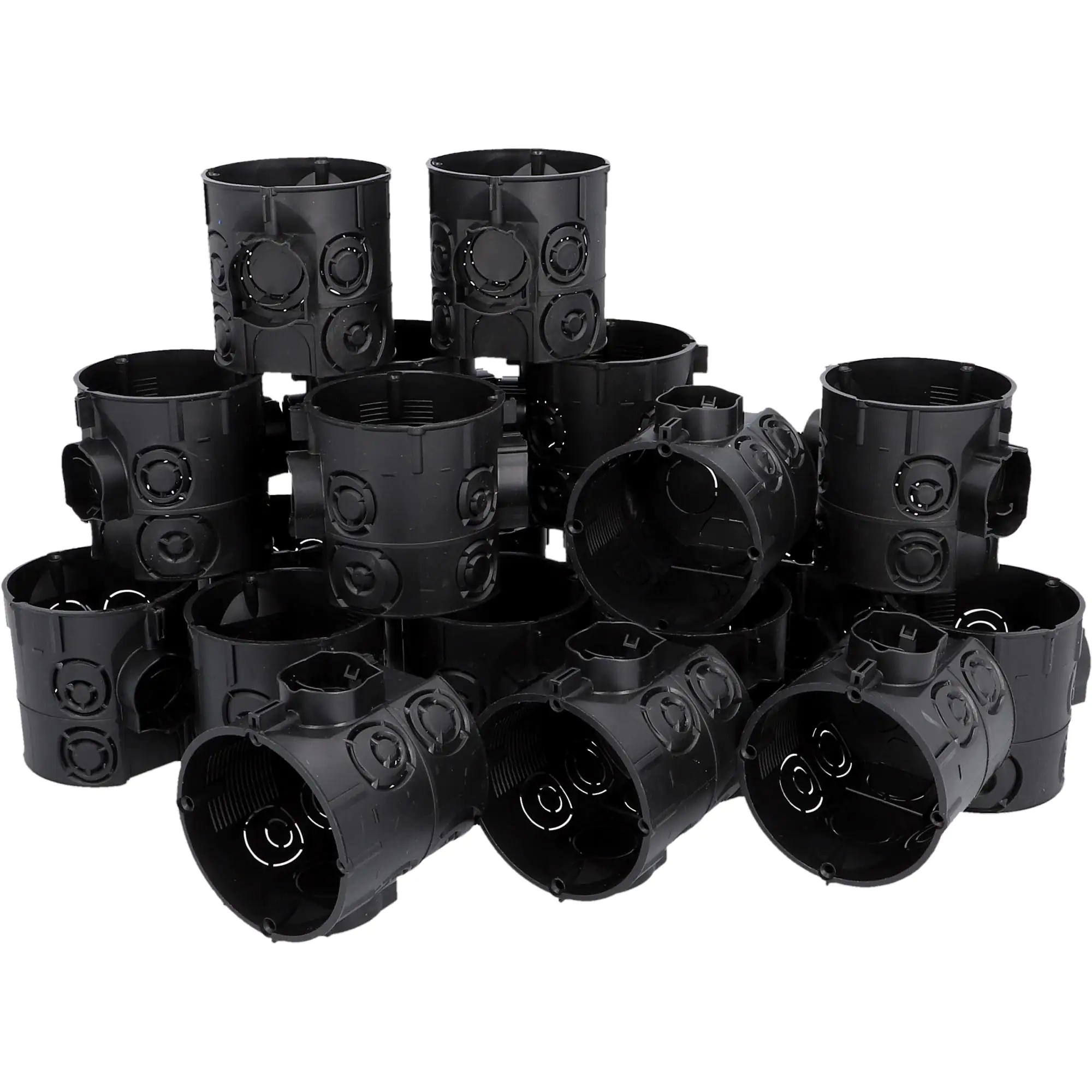 UP-Schalterdose 60 mm schwarz 20x