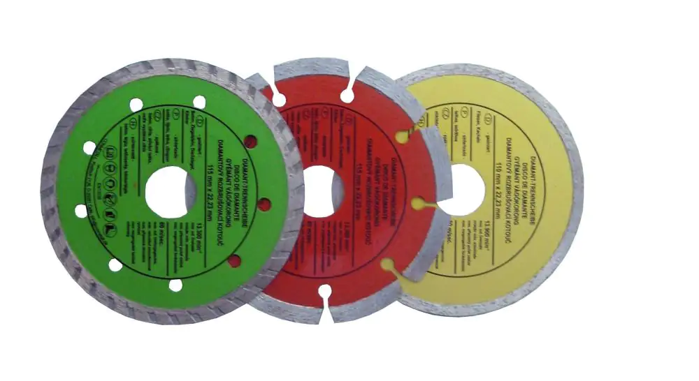Werkzeyt Trennscheiben-Set 3-teilig Diamant
