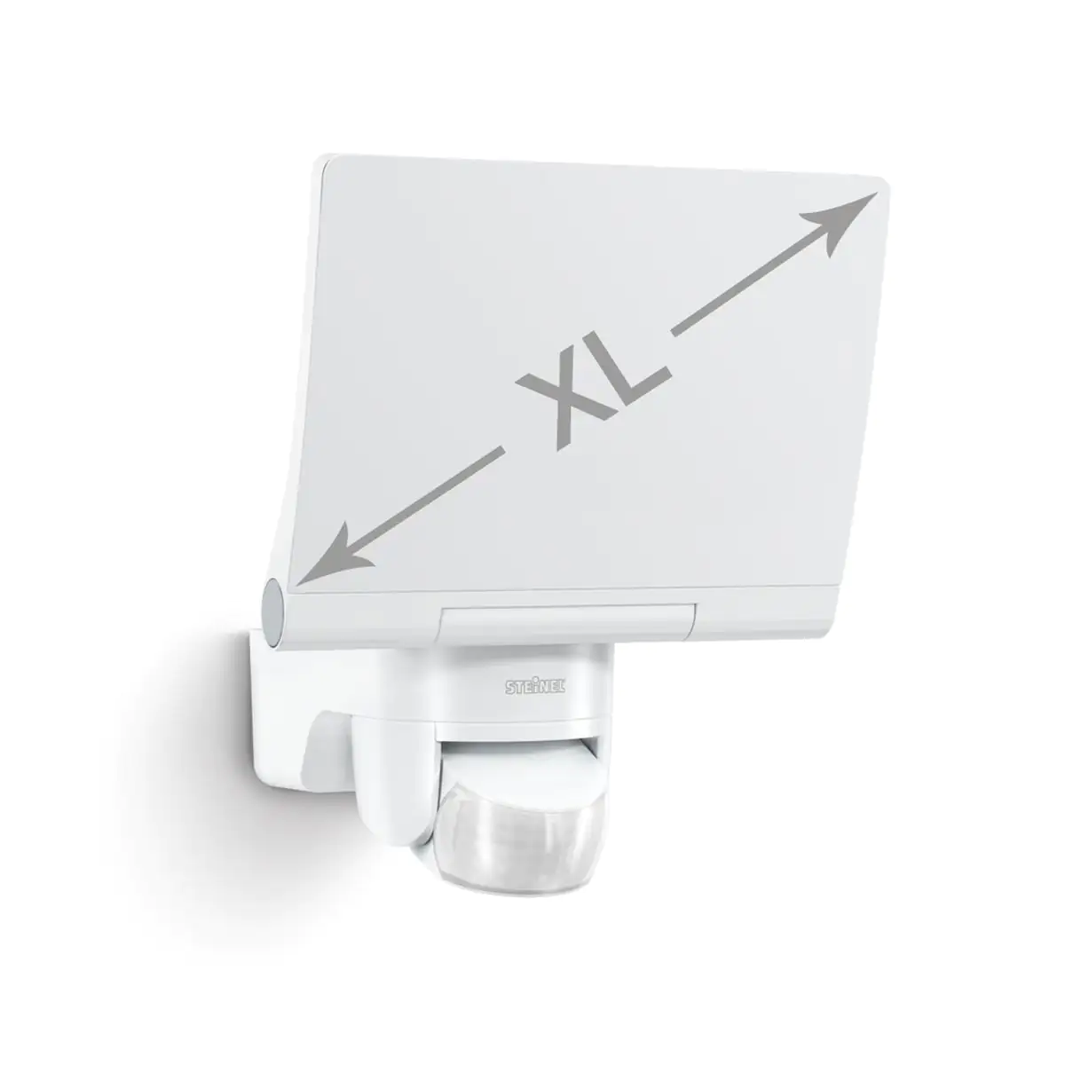 Steinel Strahler XLED Home 2 XL S Weiß mit Bewegungsmelder, Sensor