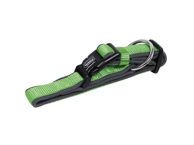 Nobby Halsband Classic Preno neongrün